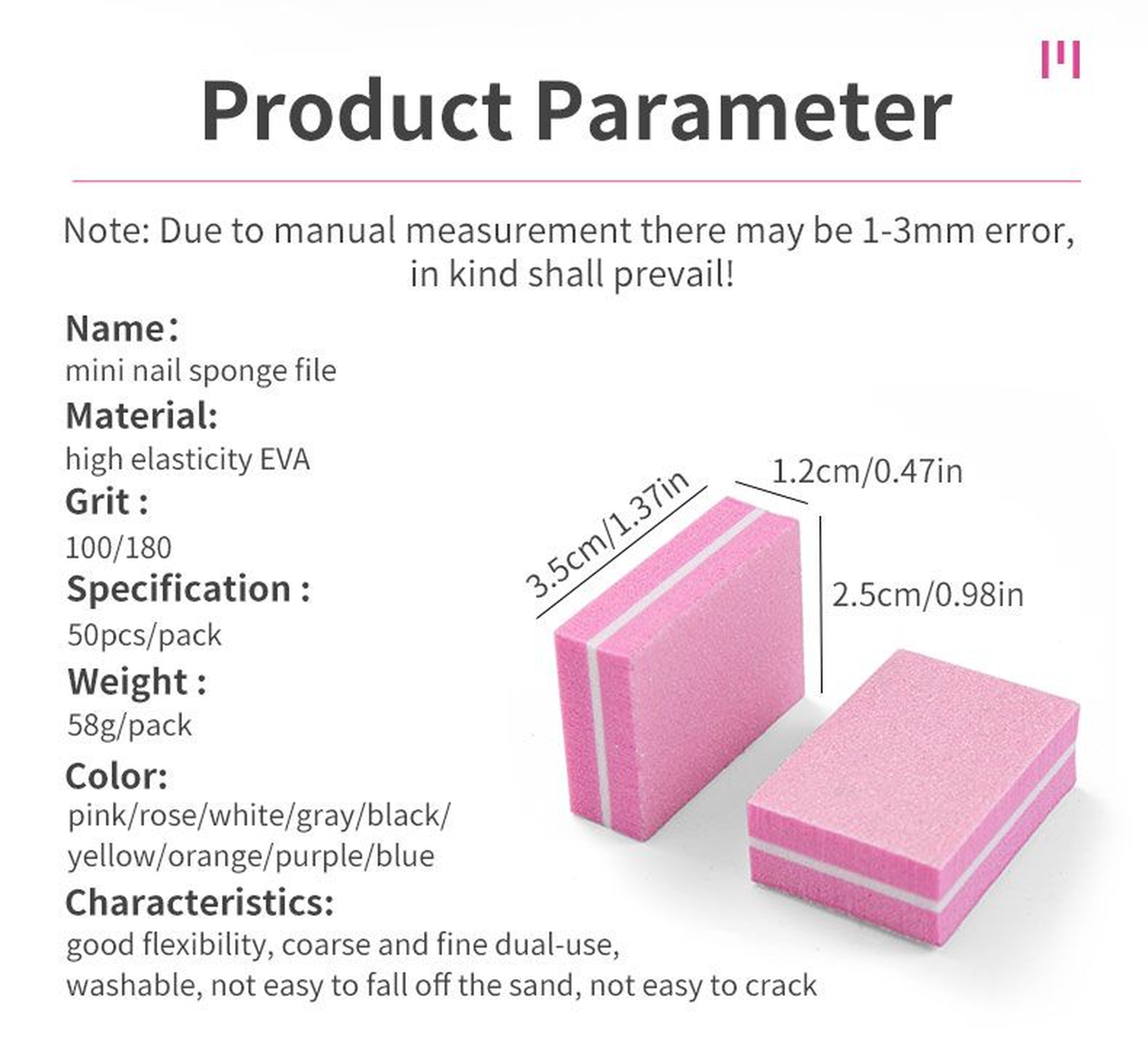 Mini nail buffers