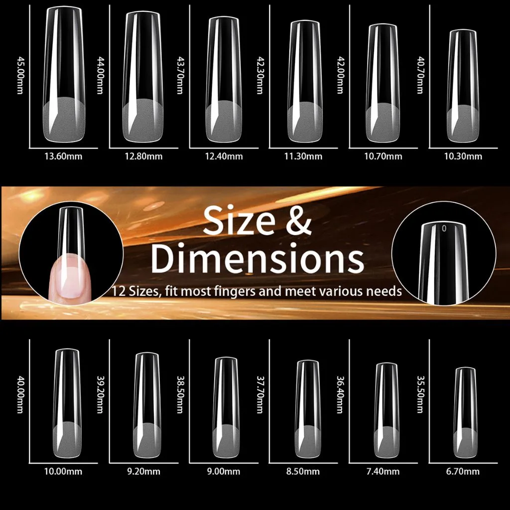 2XL Square nails