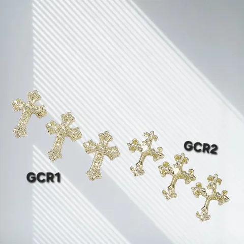 10pcs Cross charm