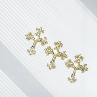10pcs Cross charm