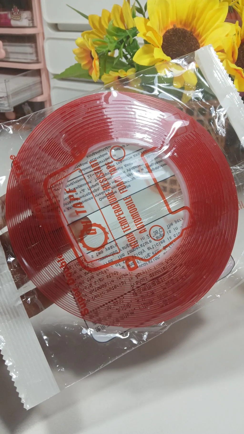 Double sided tape (clear)