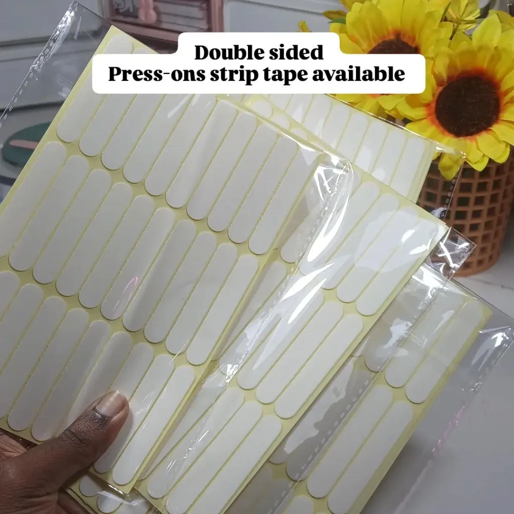 Double sided Strip tape for press-on nails