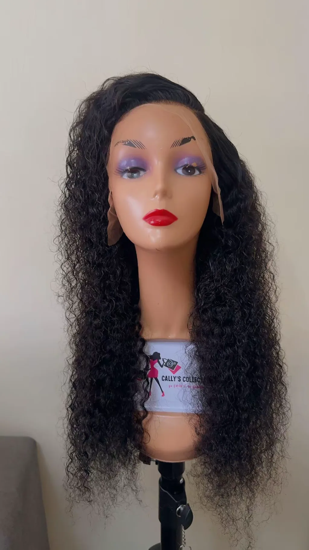 WATER CURL WIG - 100% human hair