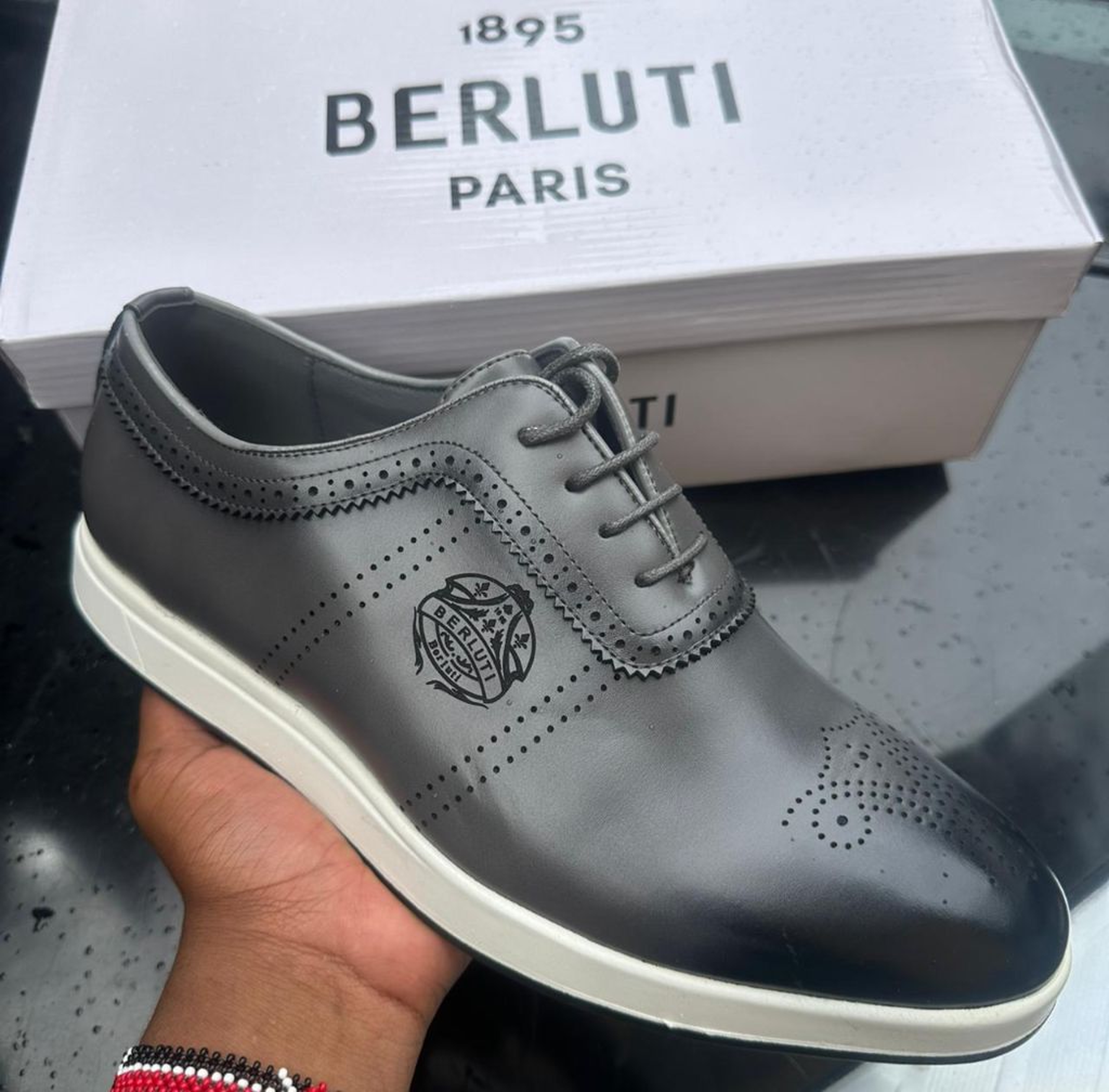 Berluti leather casual 