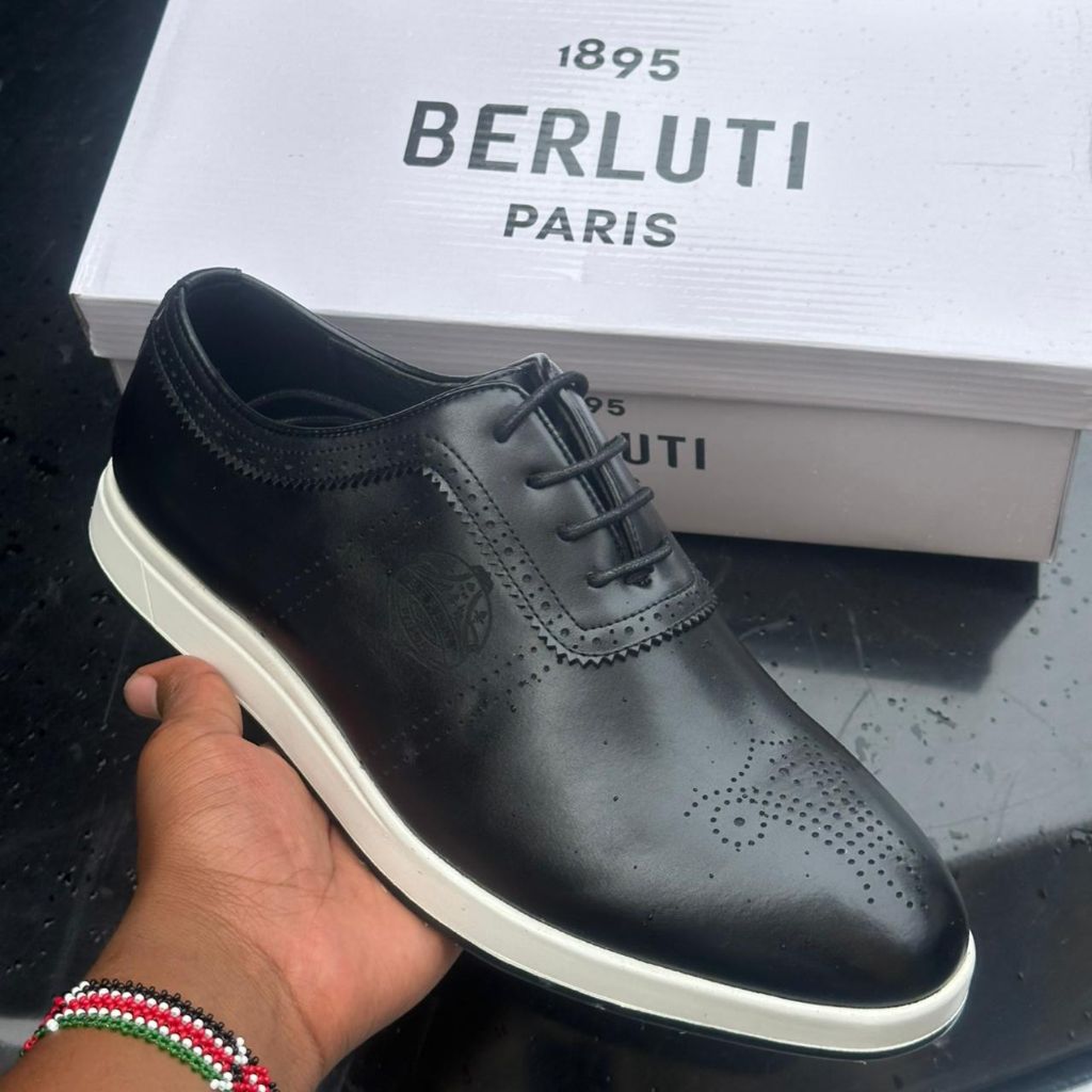 Berluti leather casual 
