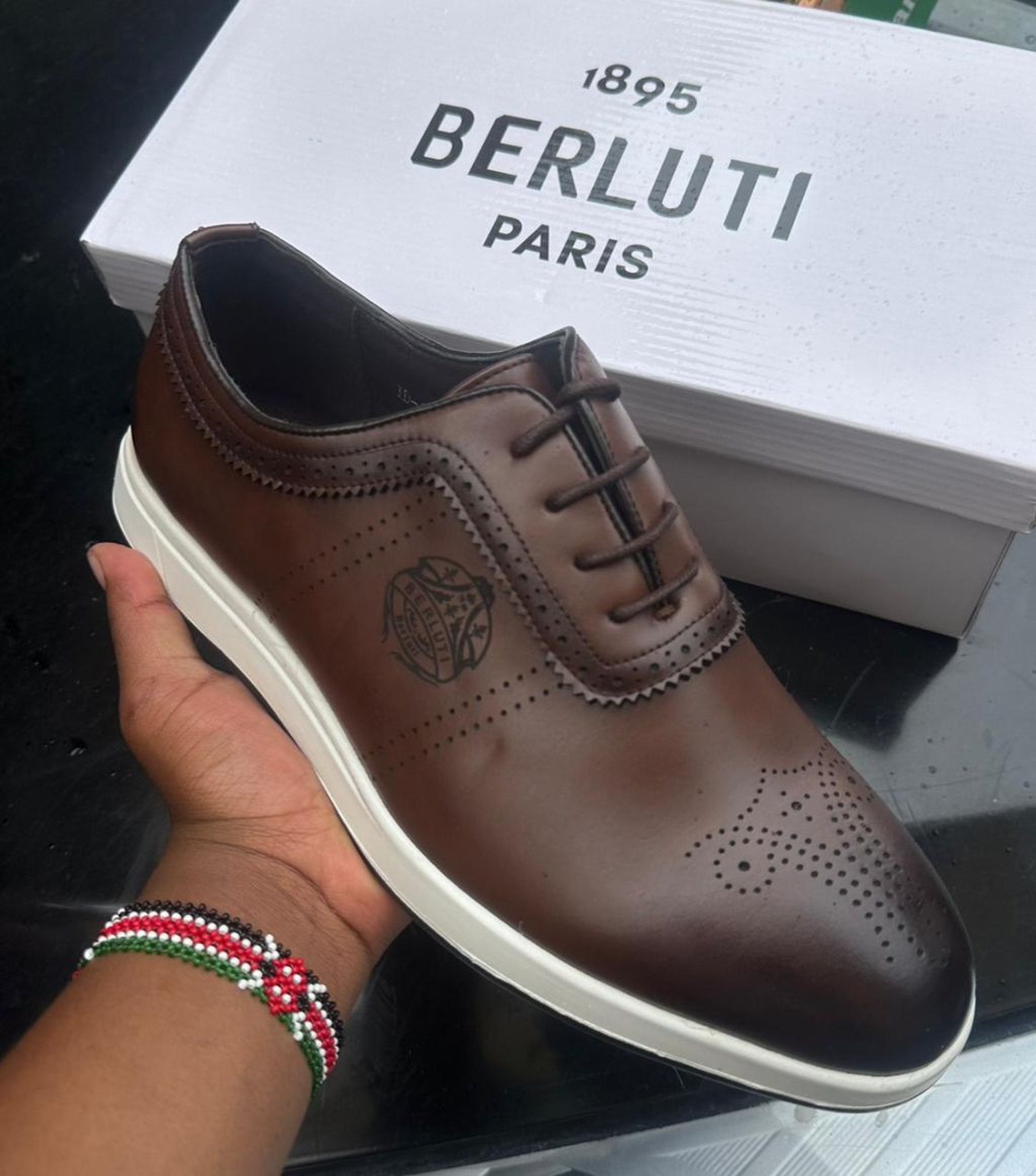 Berluti leather casual 
