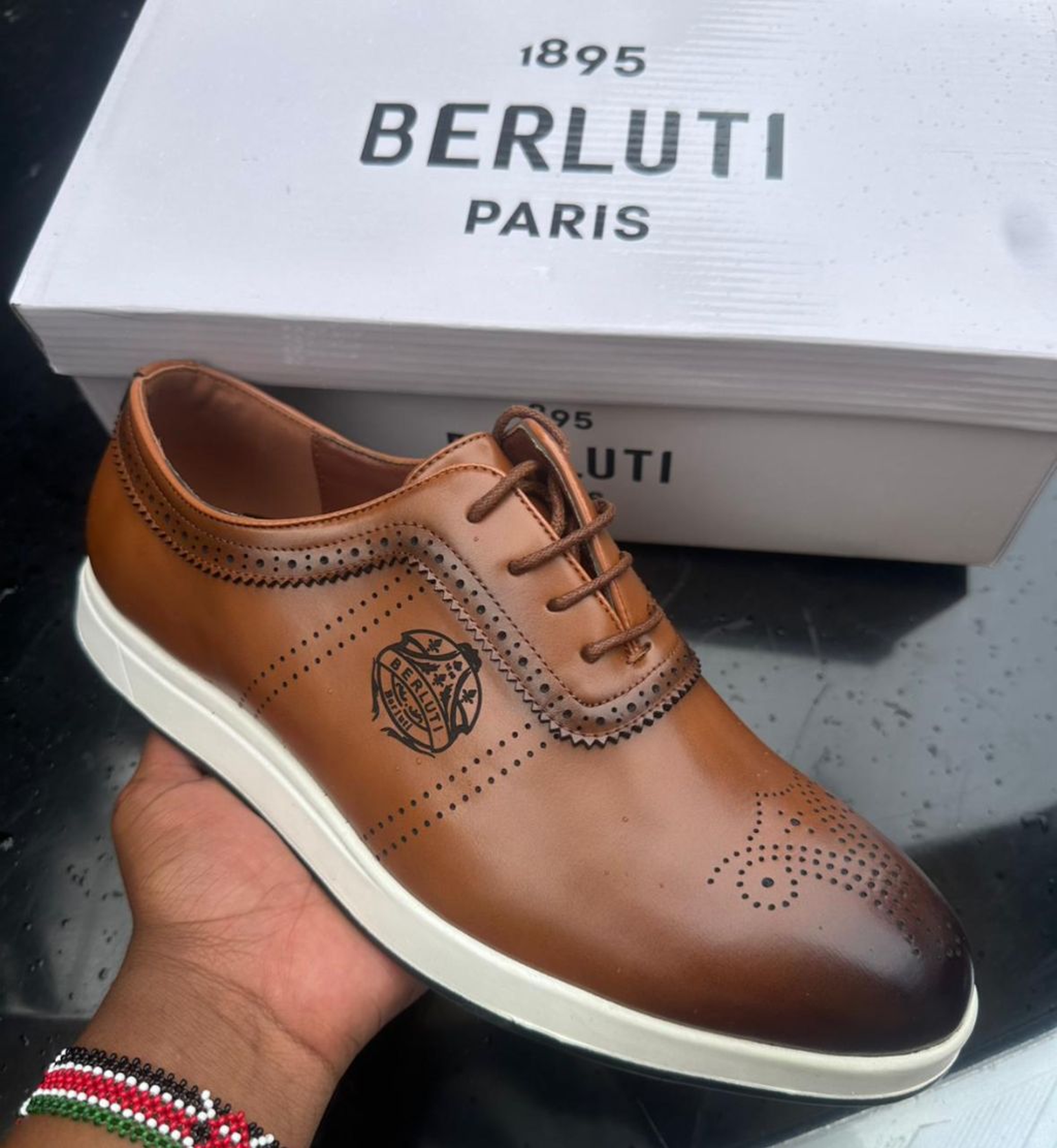 Berluti leather casual 