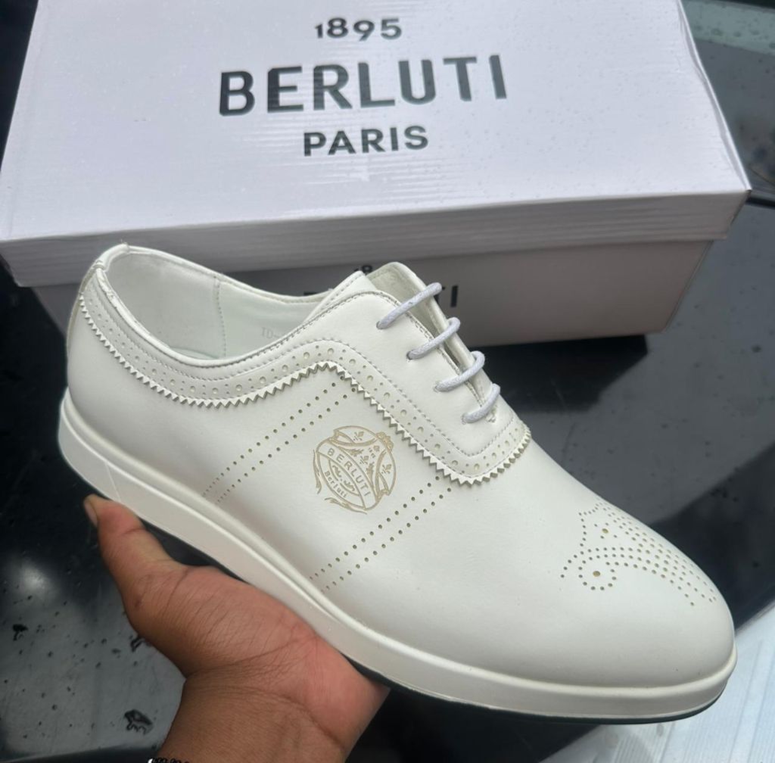 Berluti leather casual 