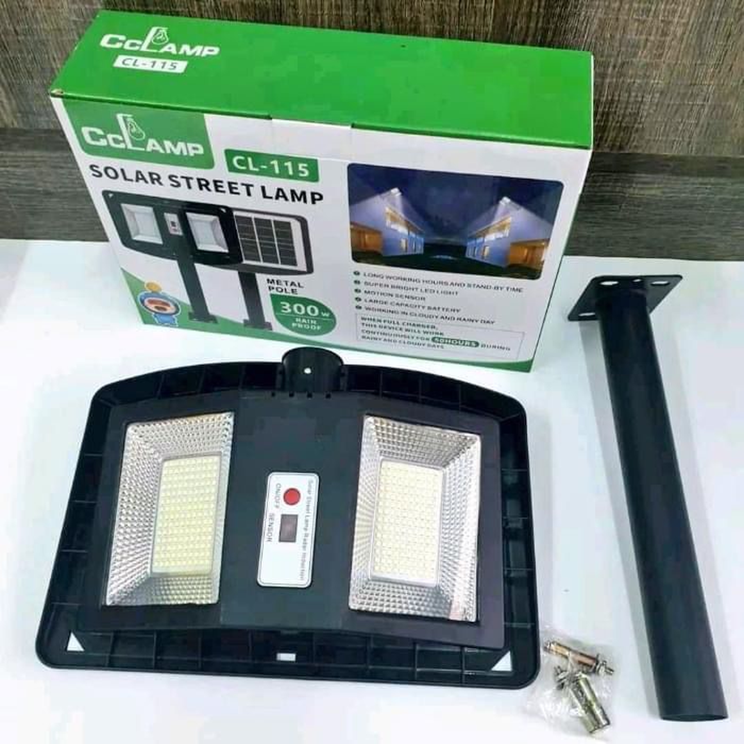 300w solar street light
