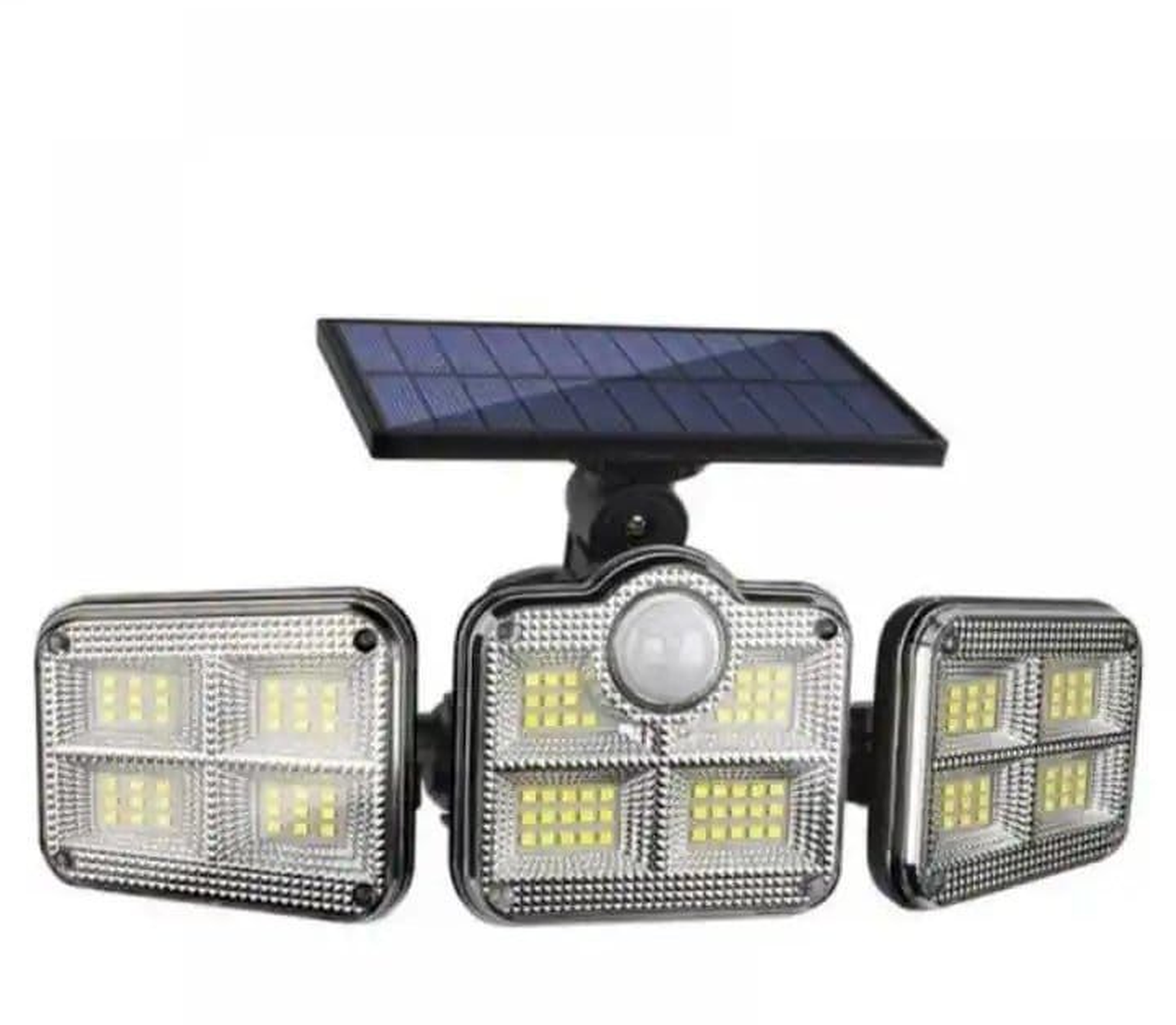 3-headed solar light 
