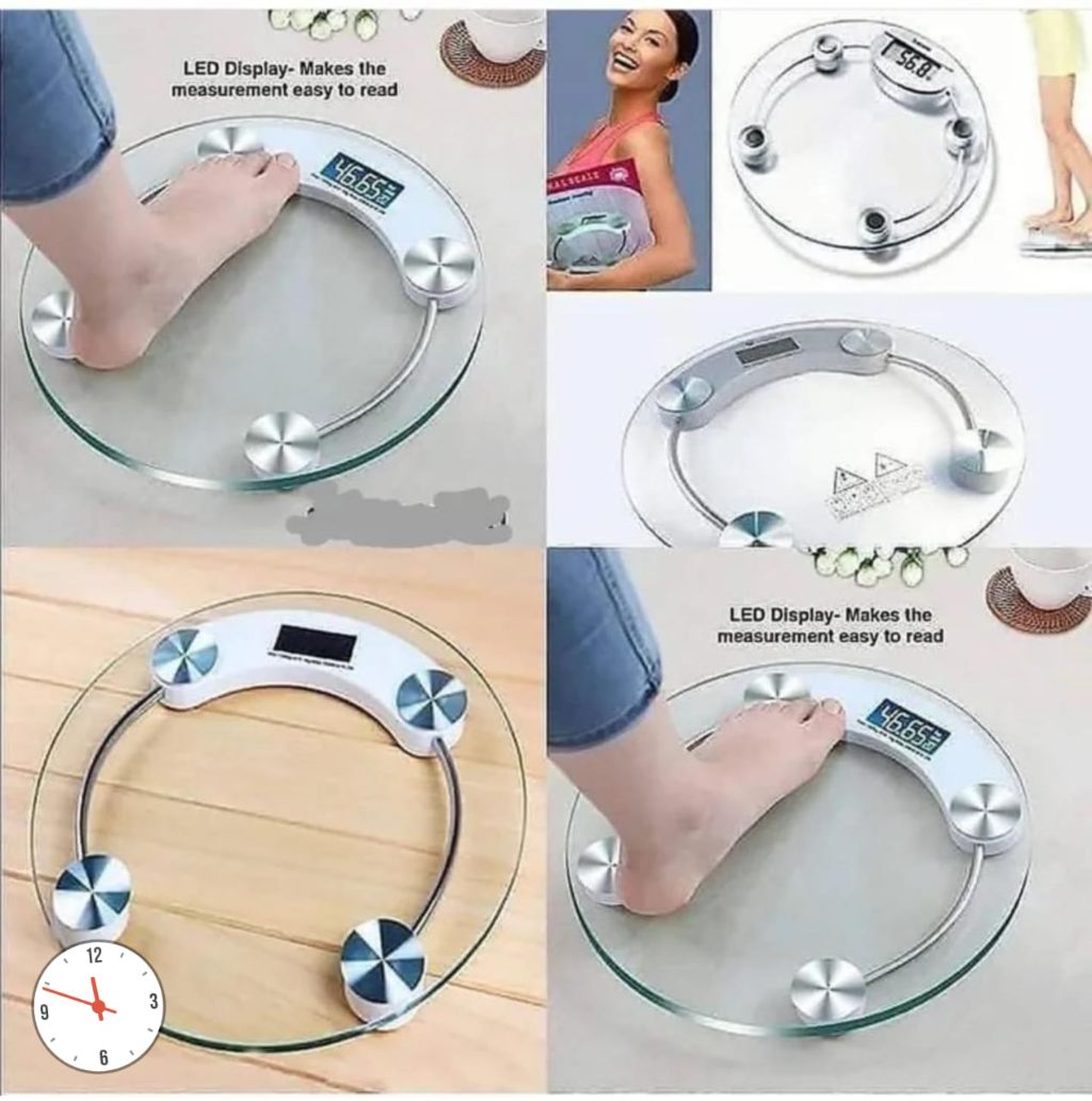 Digital bathroom scale