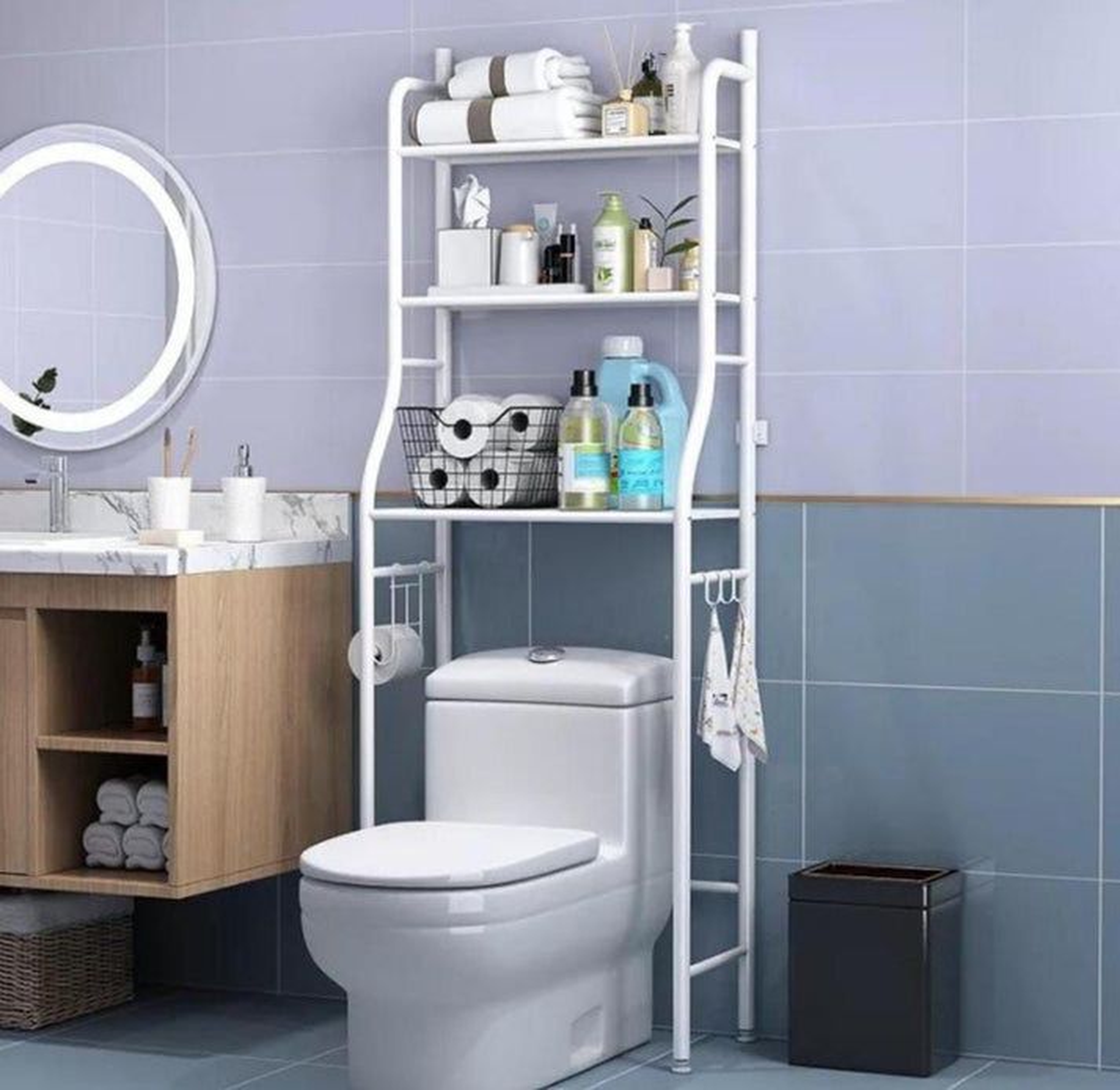 Toilet rack