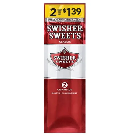 Swisher Sweets Cigarillo Foil - 2 Pack