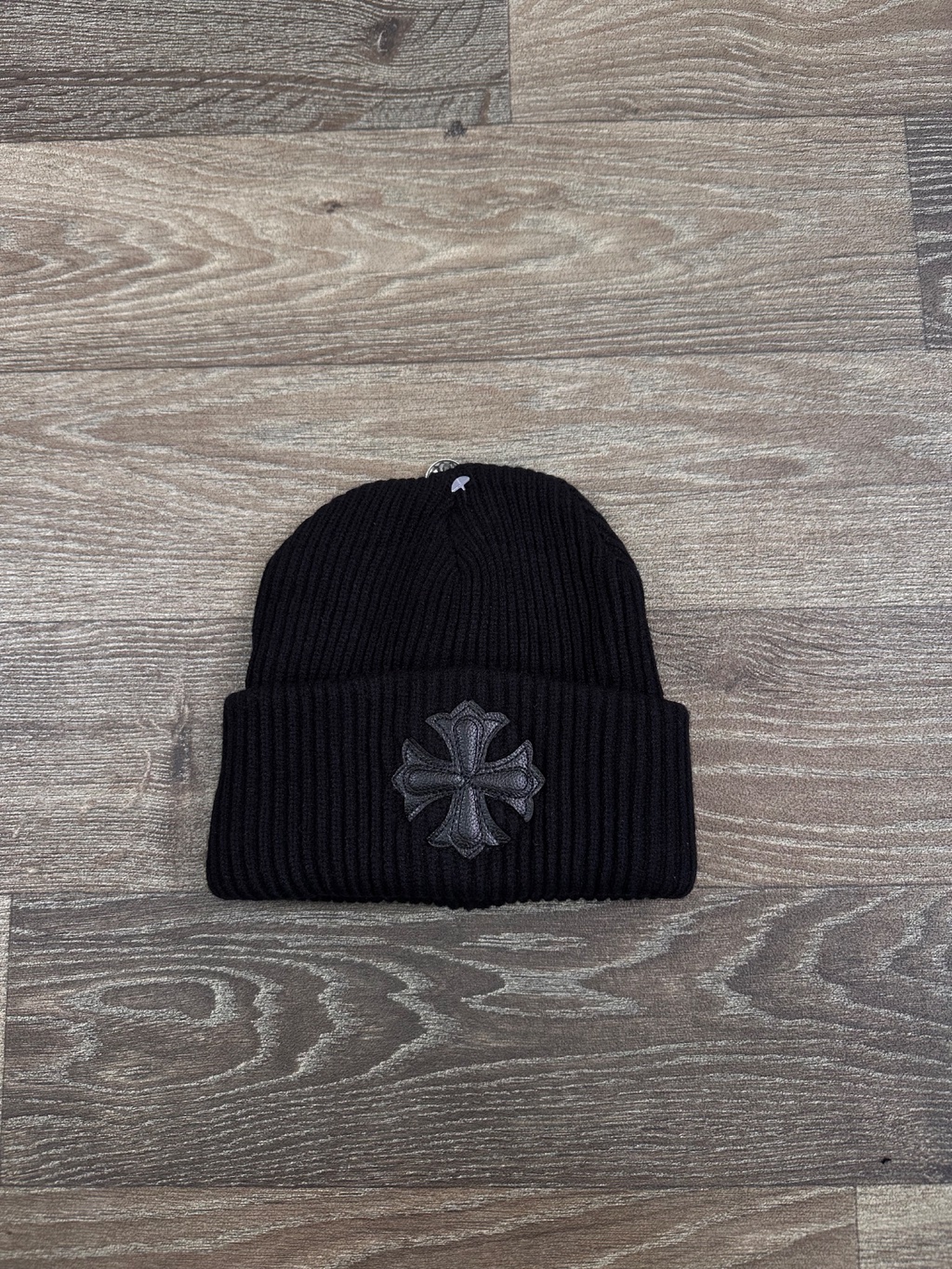 Black Chrome Hearts Beanie