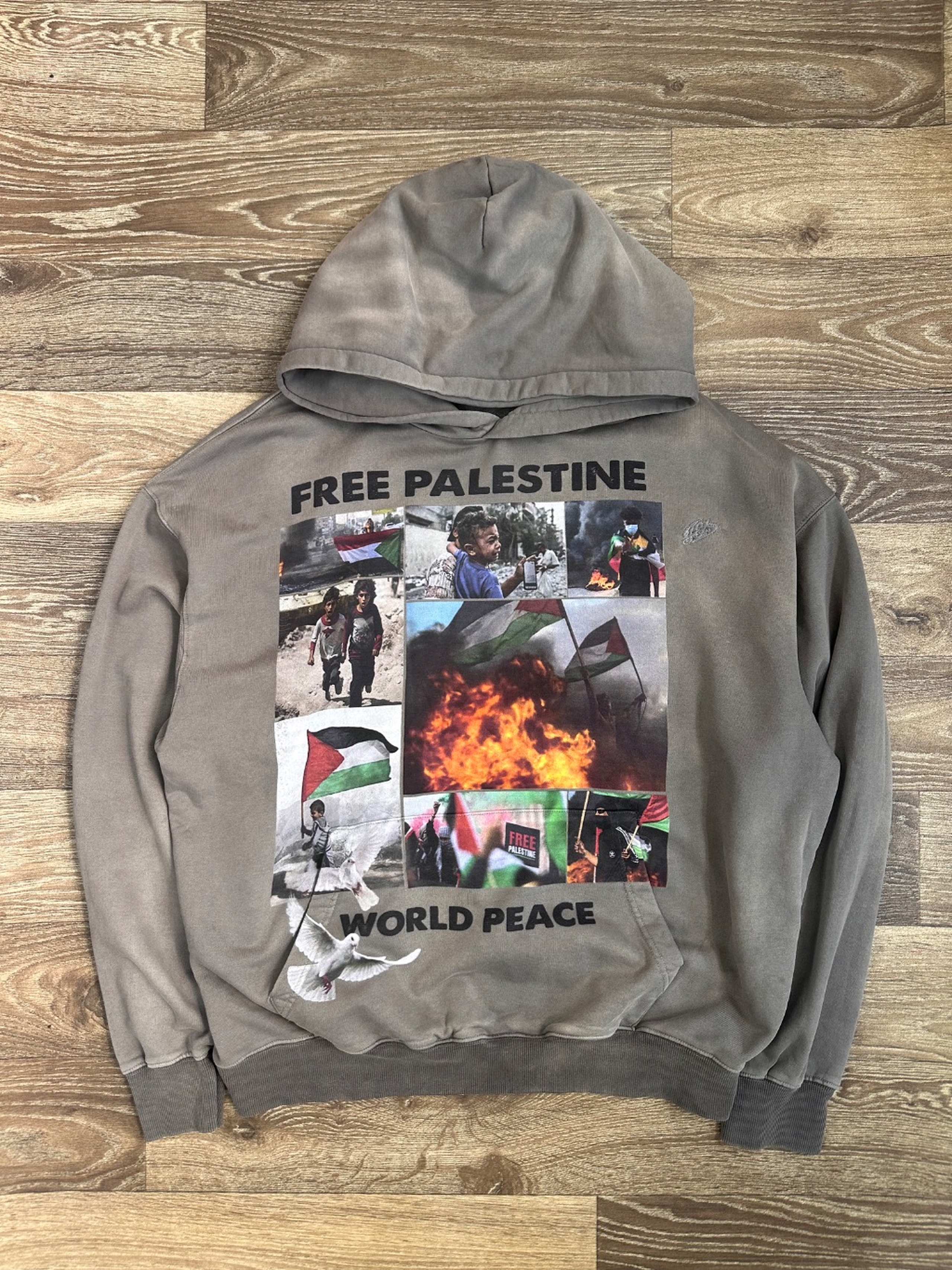 ‘Free Palestine’ Graphic Hoodie