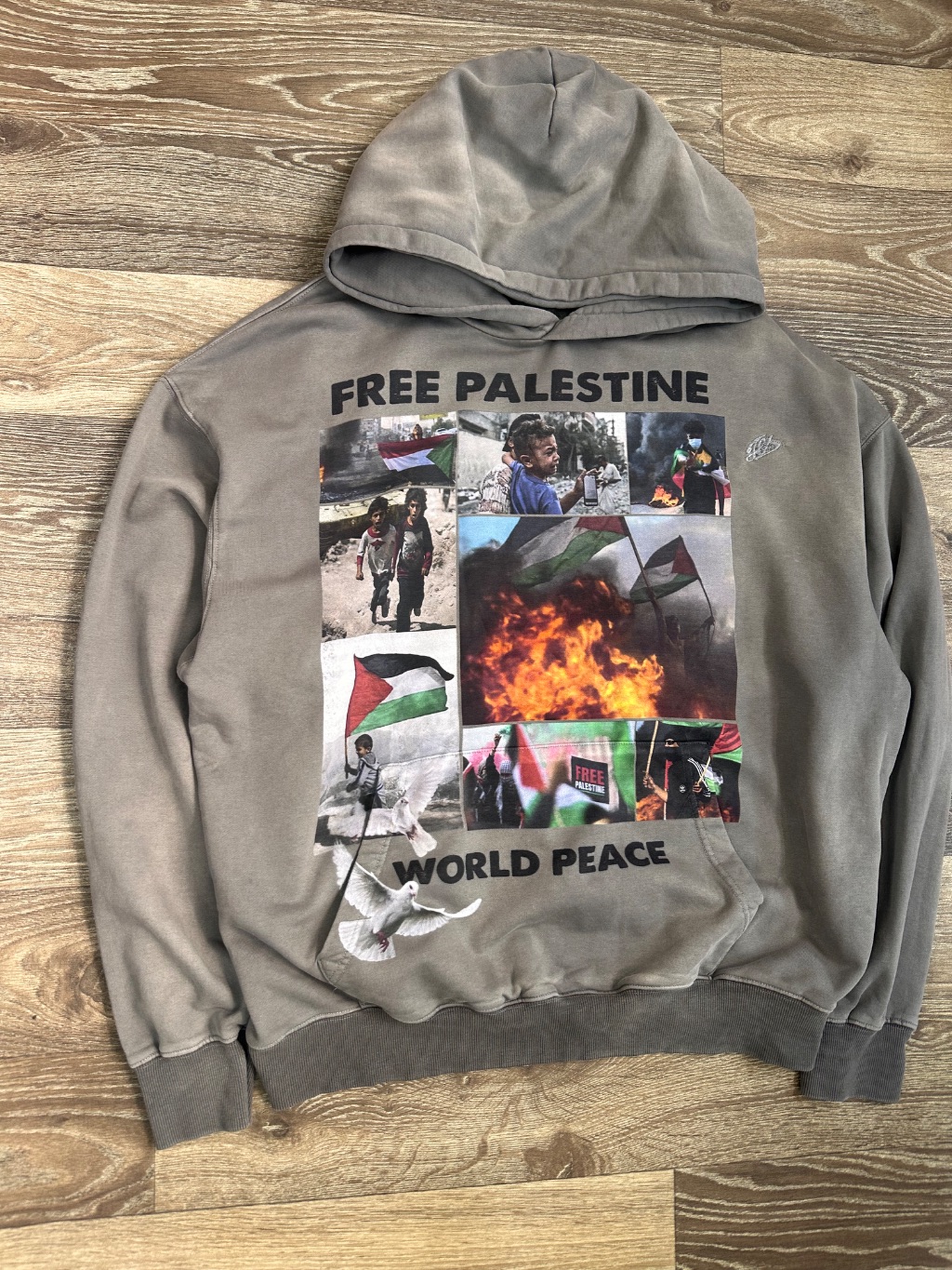 ‘Free Palestine’ Graphic Hoodie