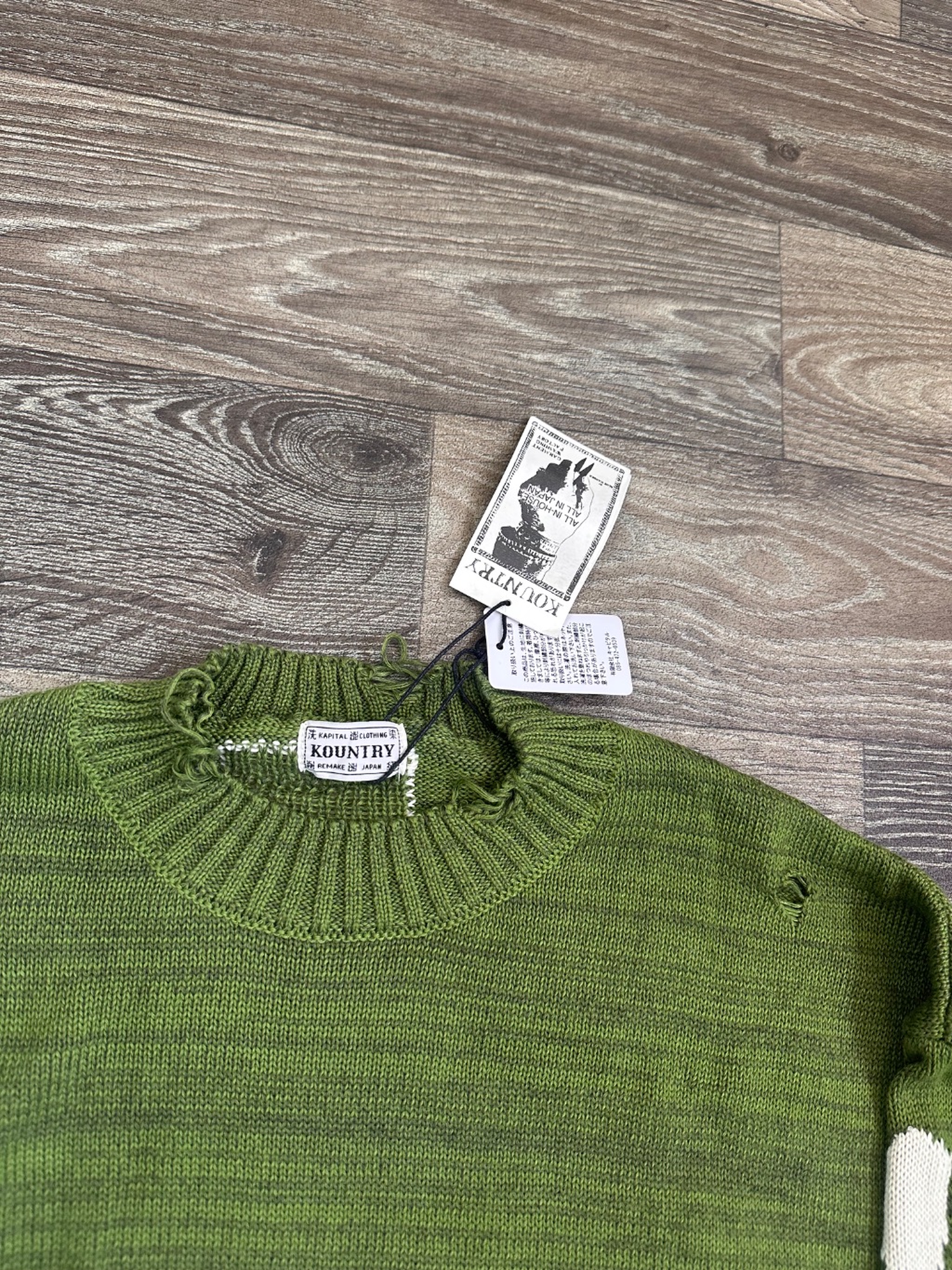 Kapital 5G Bone Sweater