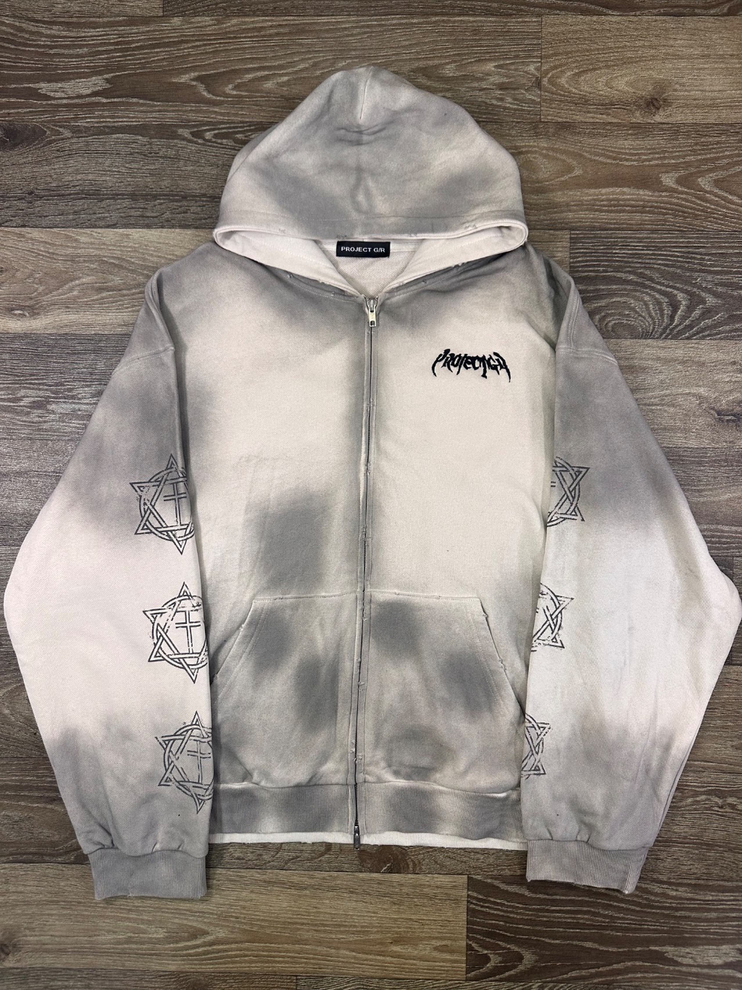 Project G/R zip-up hoodie