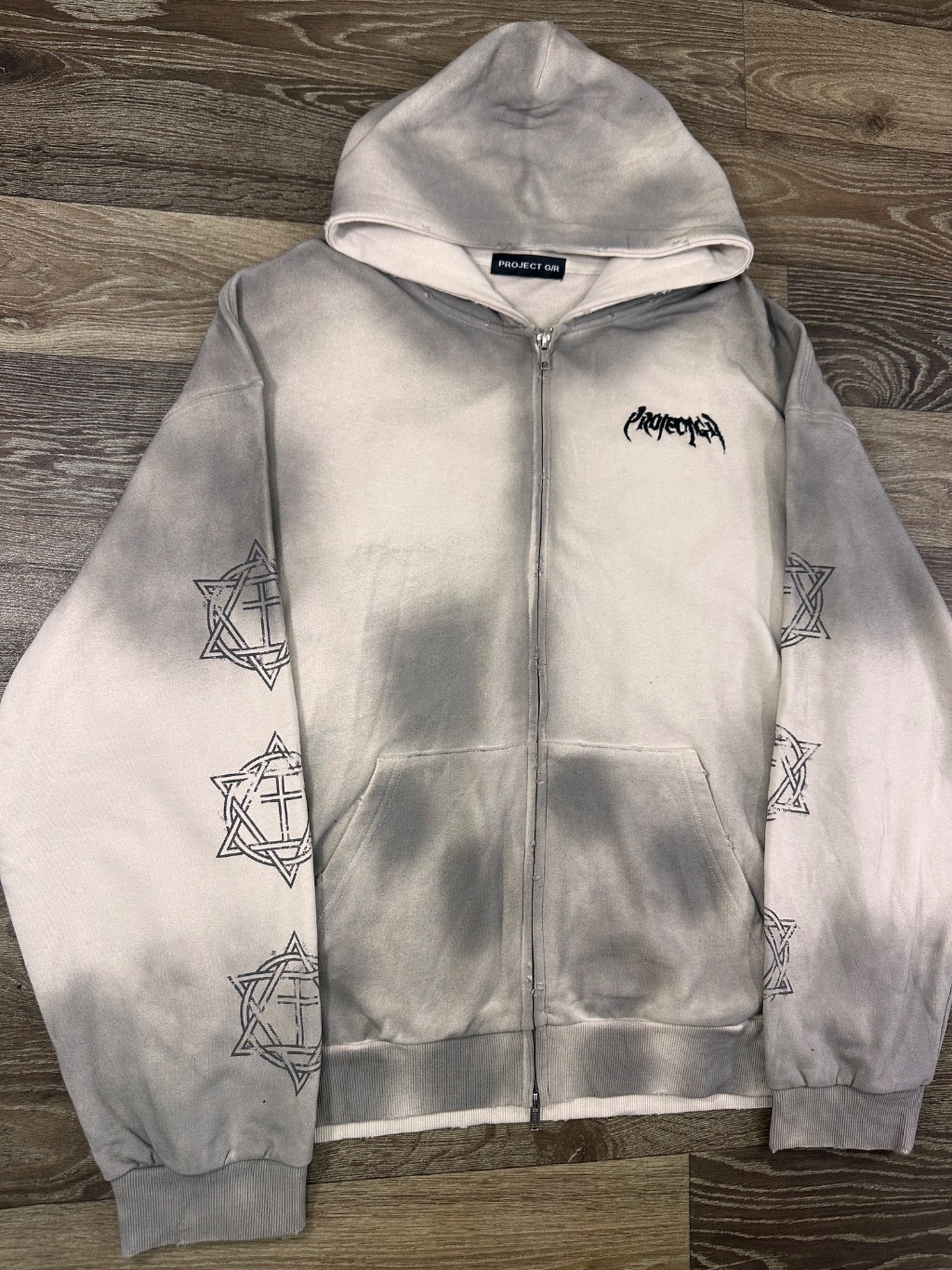 Project G/R zip-up hoodie