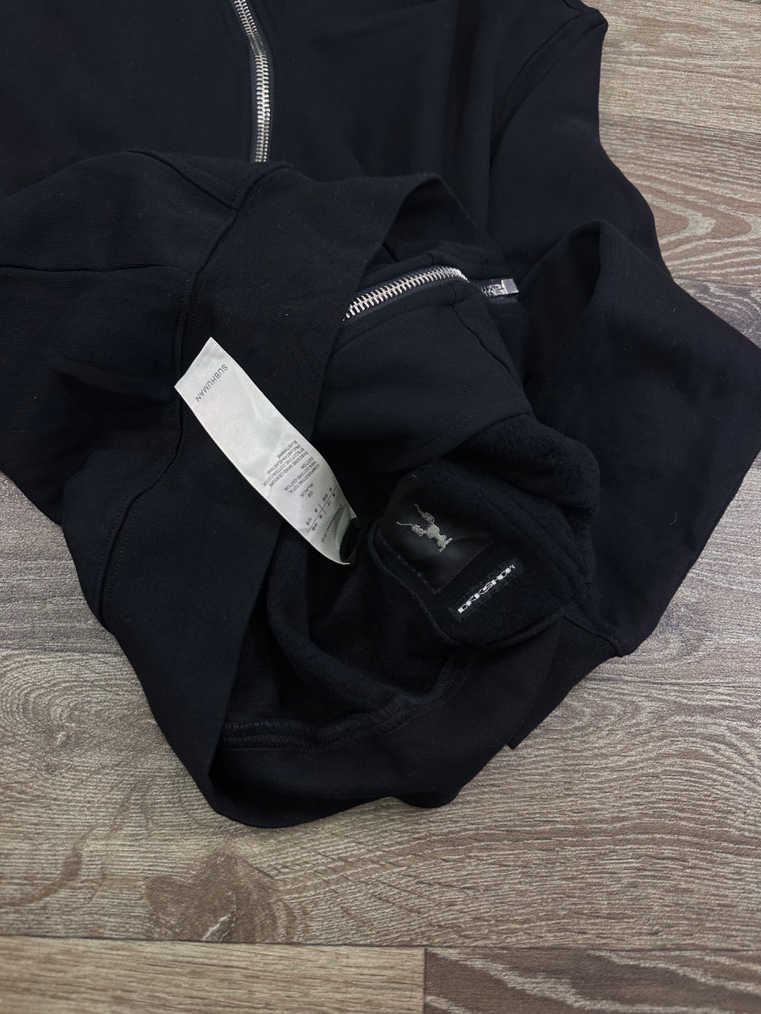Rick Owens DRKSHDW mountain hoodie