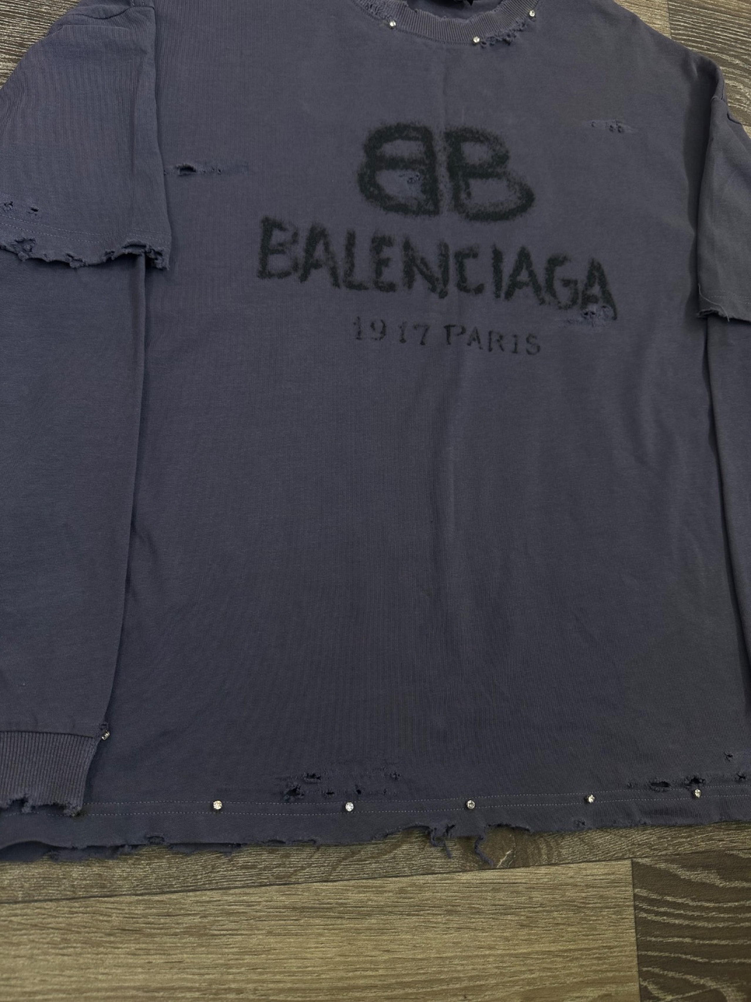 Balenciaga Double Sleeve Tshirt