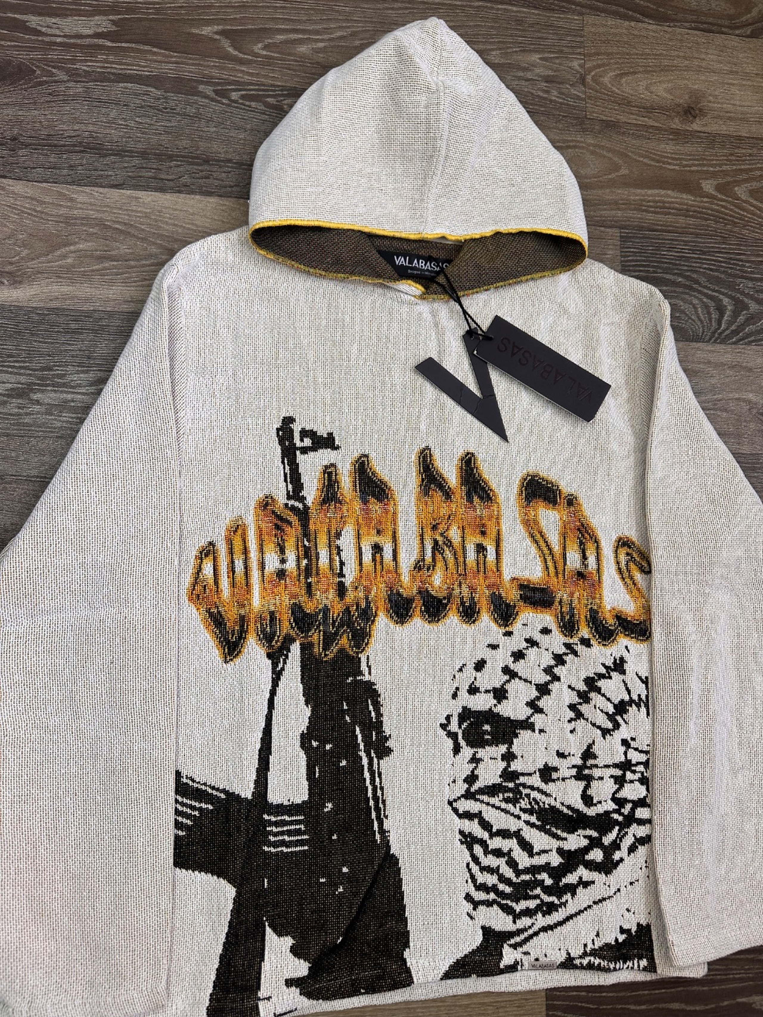 Valabasas Tapestry knitted hoodie