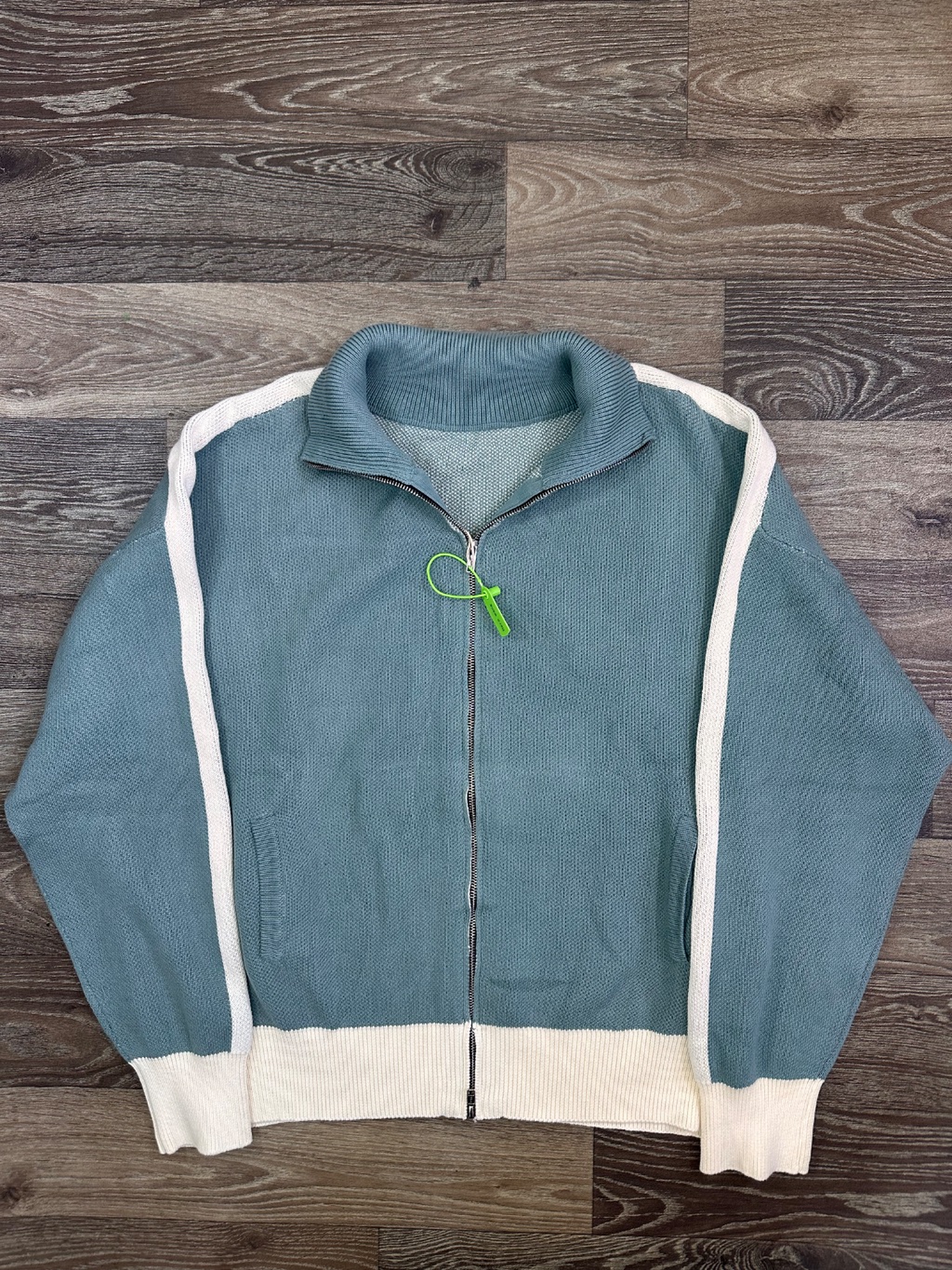 Rhude knitted Zip-up sweater