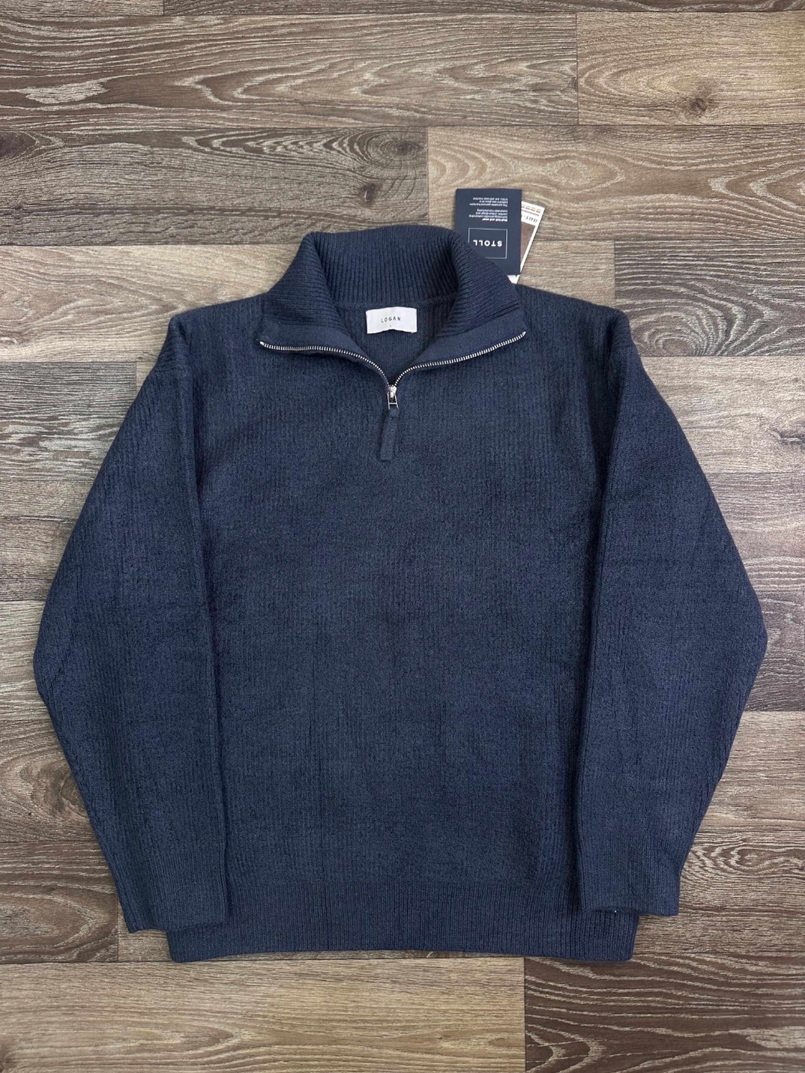 Logan Knitted Quarter zip