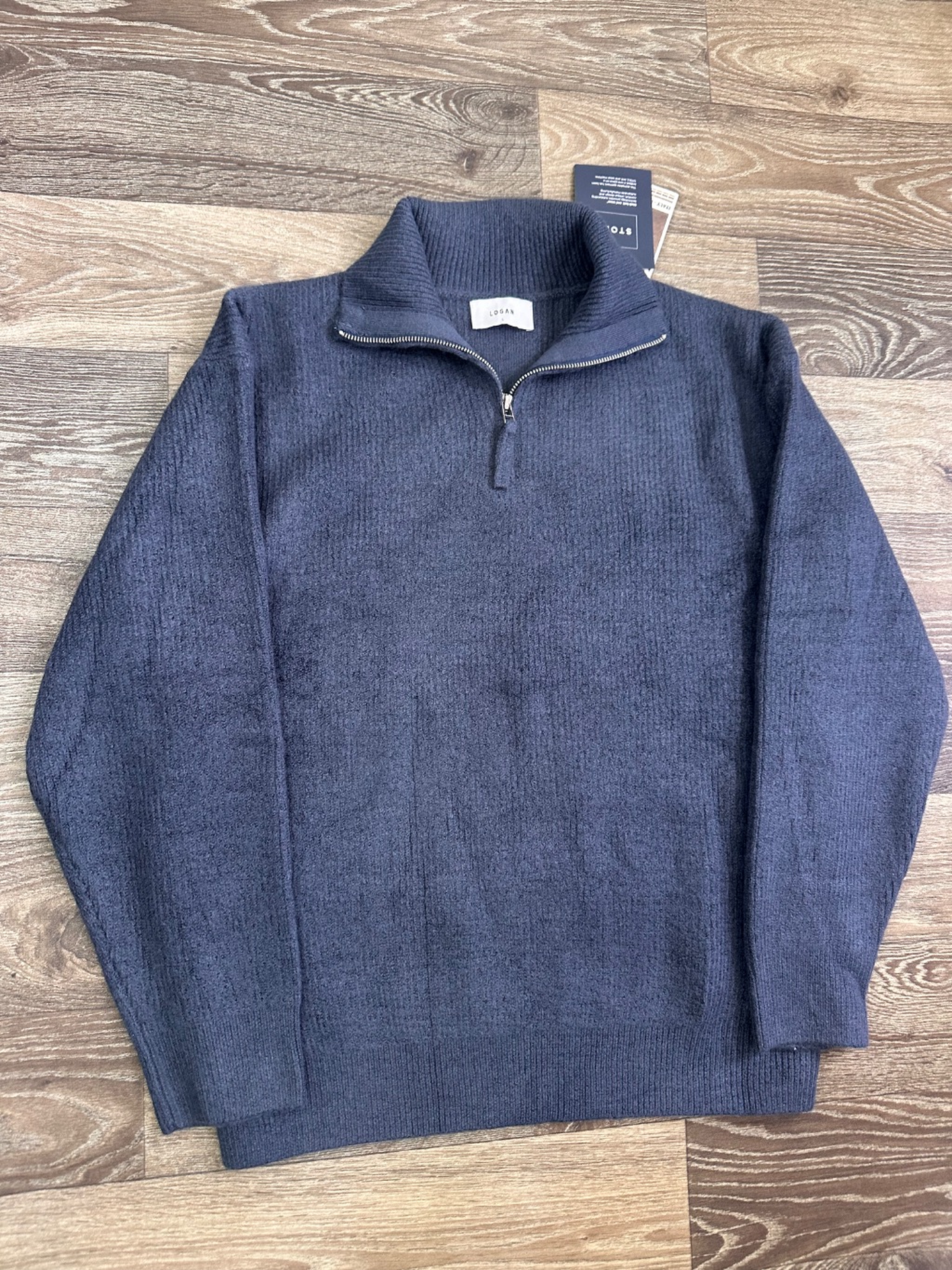 Logan Knitted Quarter zip