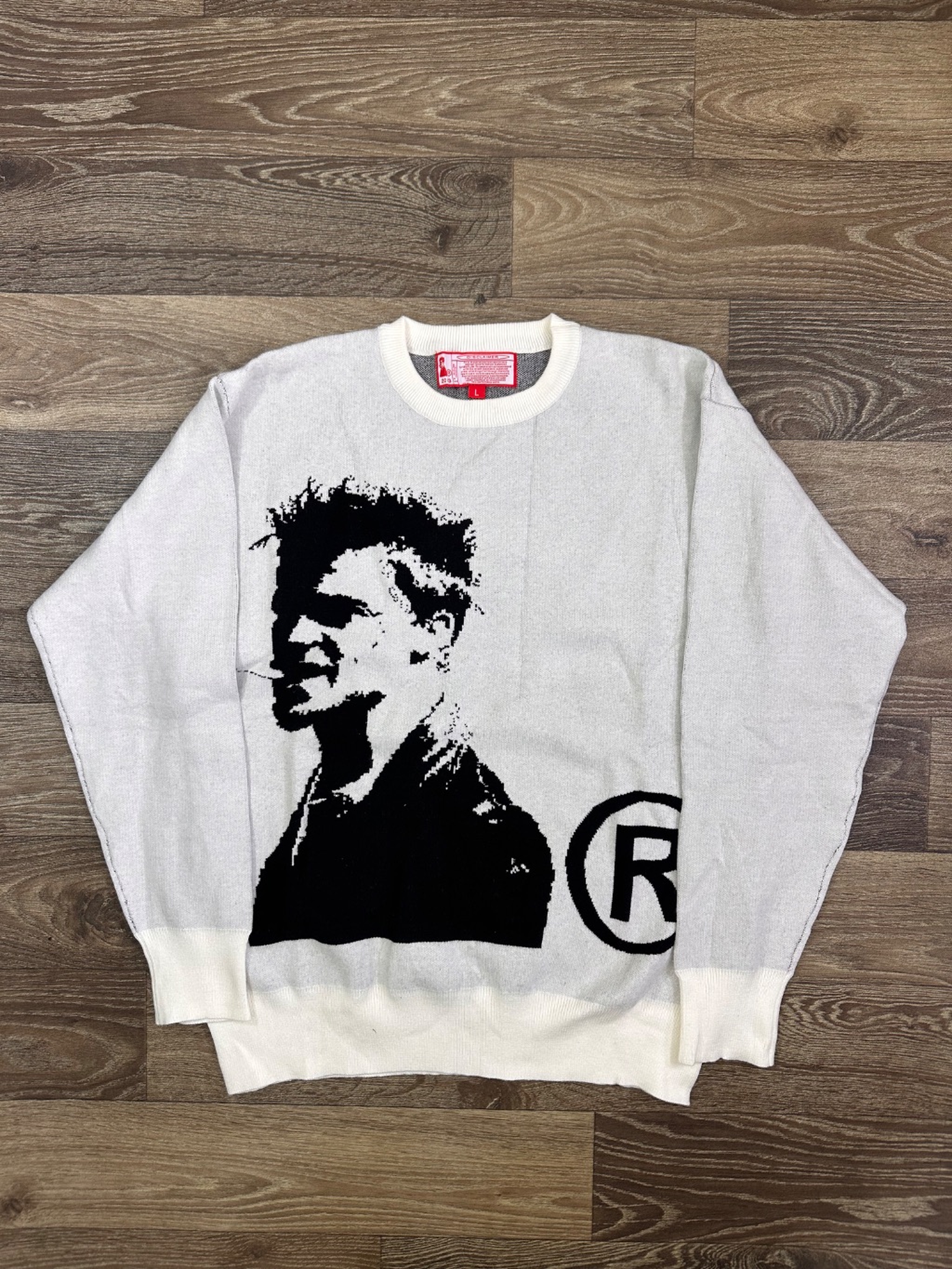 Joy Divizn Brad Pitt Knit Sweater