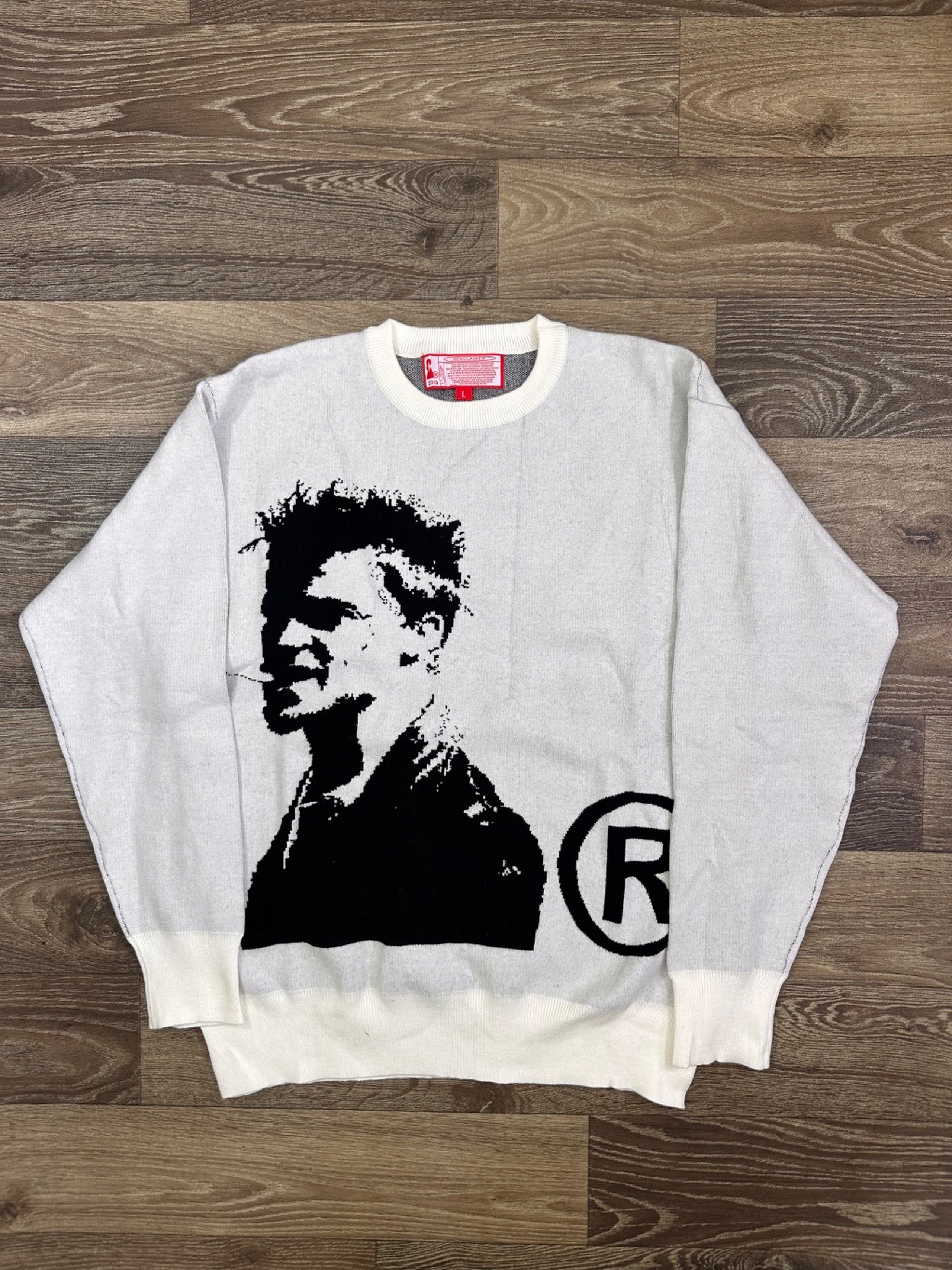 Joy Divizn Brad Pitt Knit Sweater