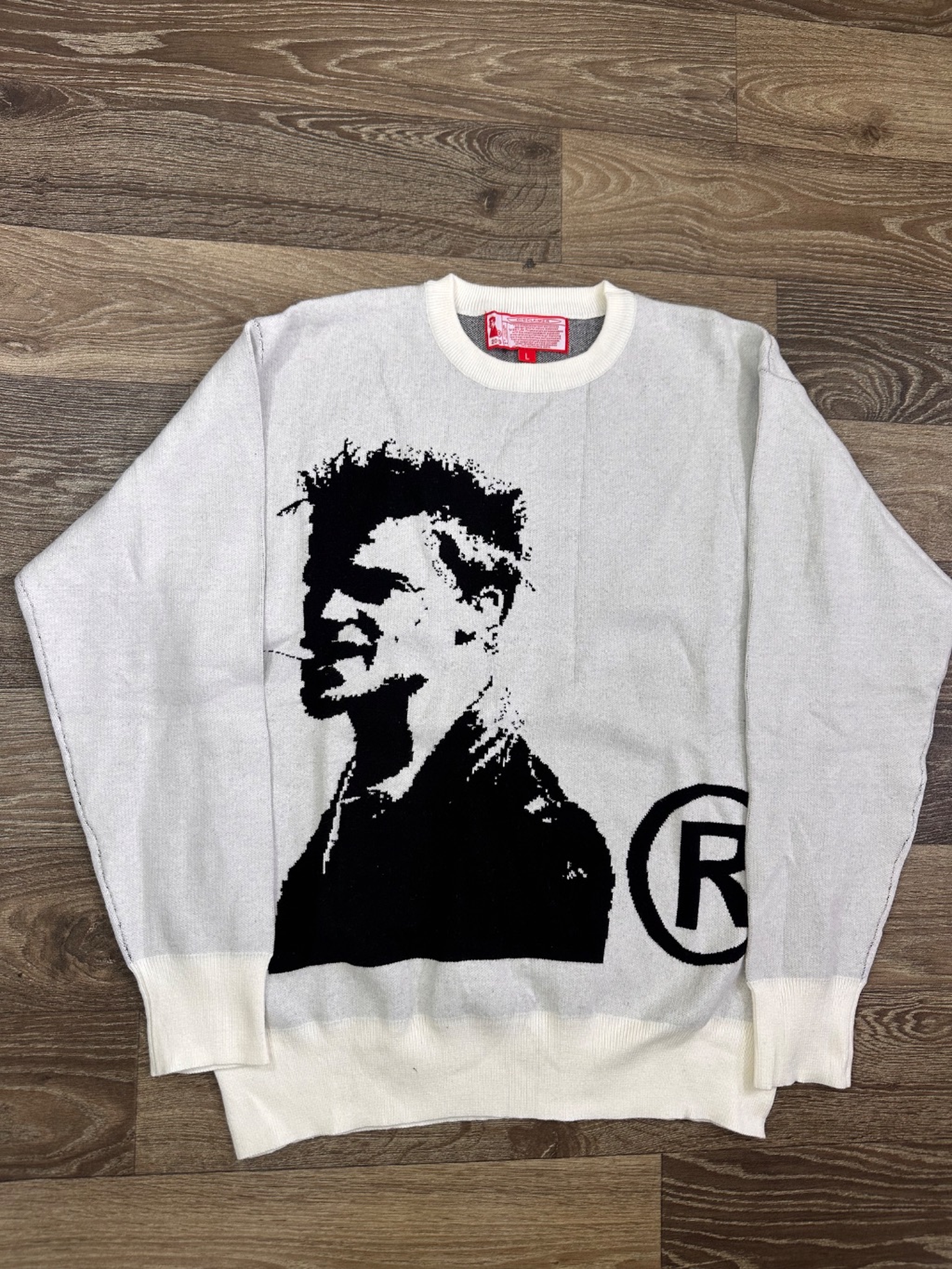 Joy Divizn Brad Pitt Knit Sweater
