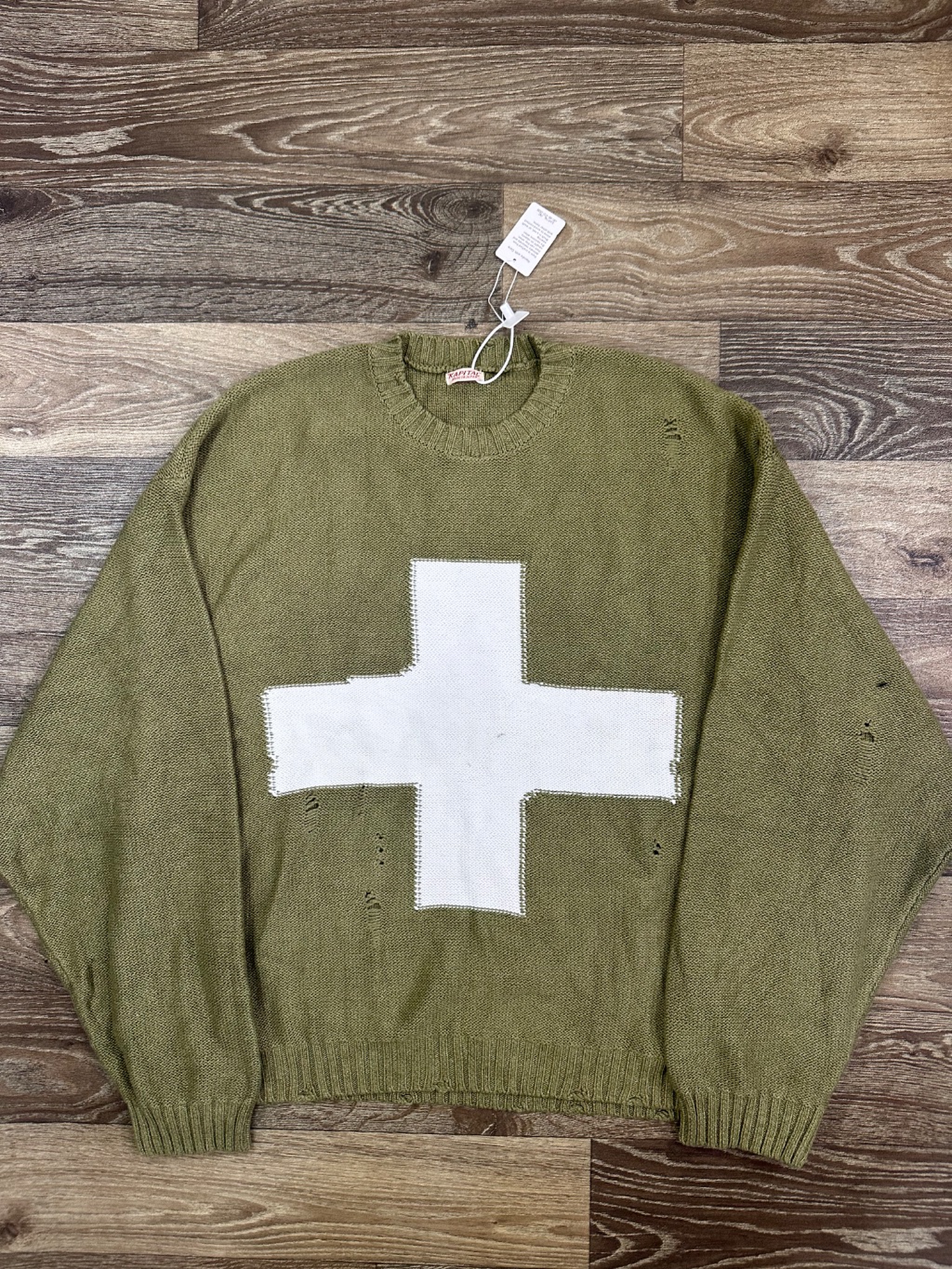 Kapital Kountry - distressed Knitted Sweater