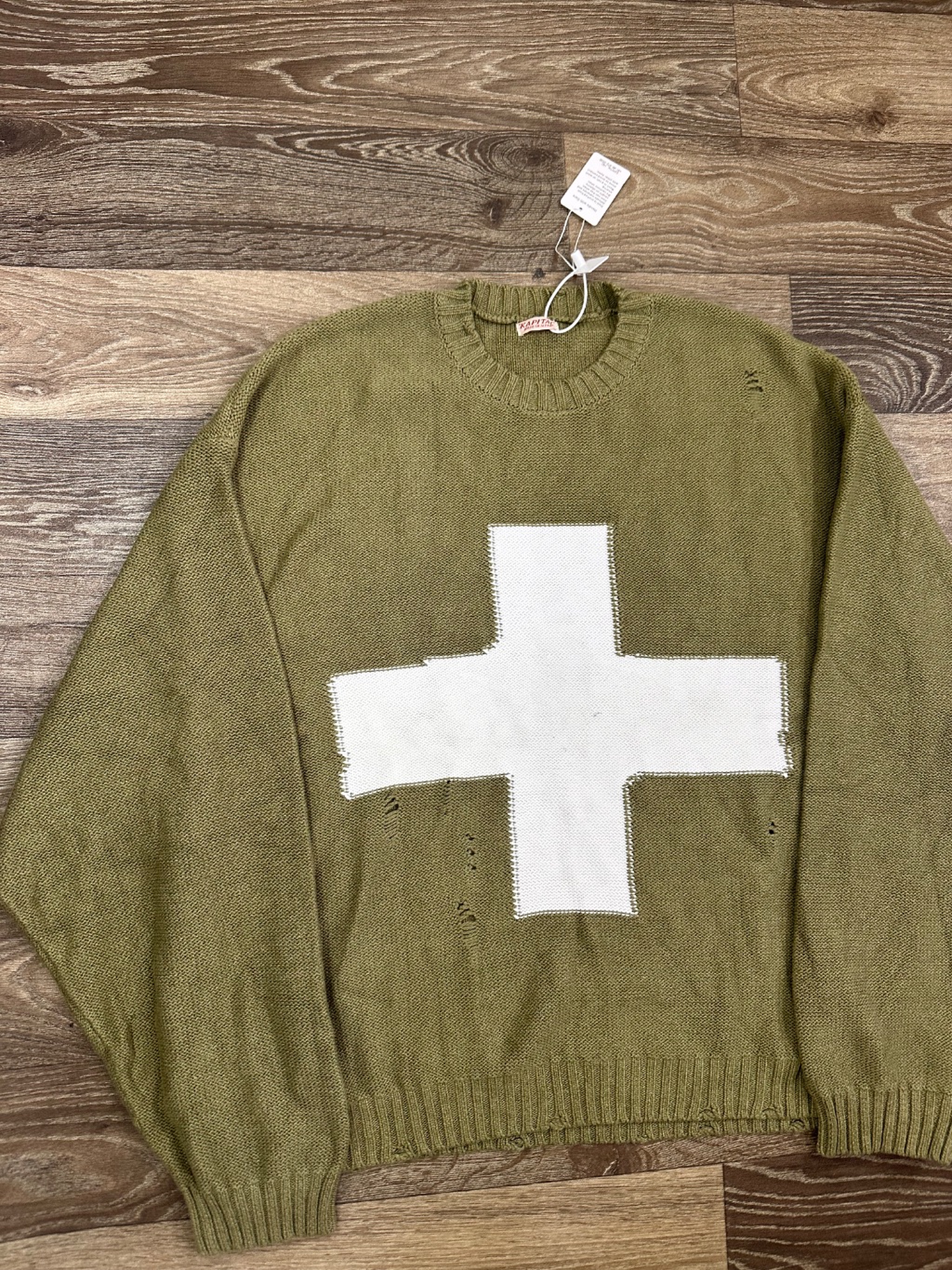 Kapital Kountry - distressed Knitted Sweater