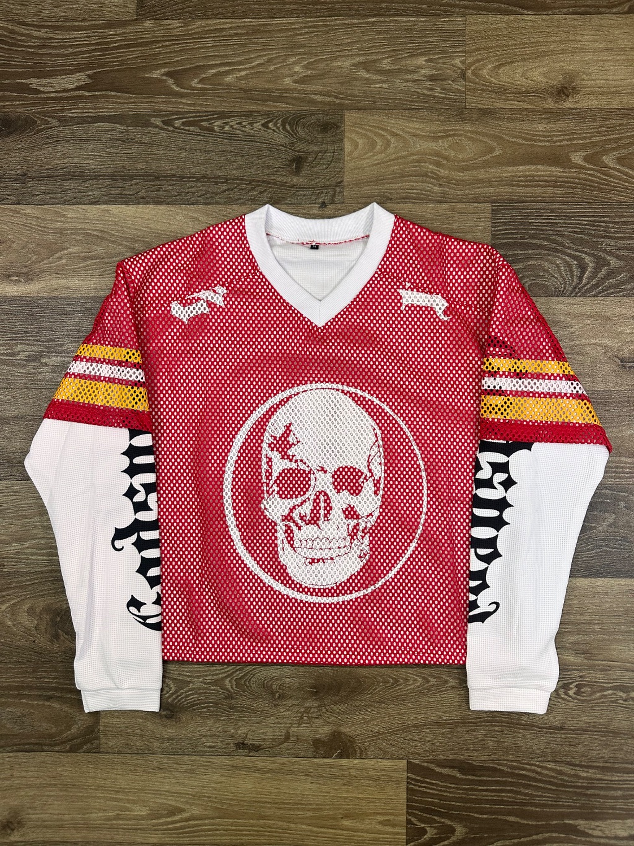 Godspeed double sleeve cropped Tshirt