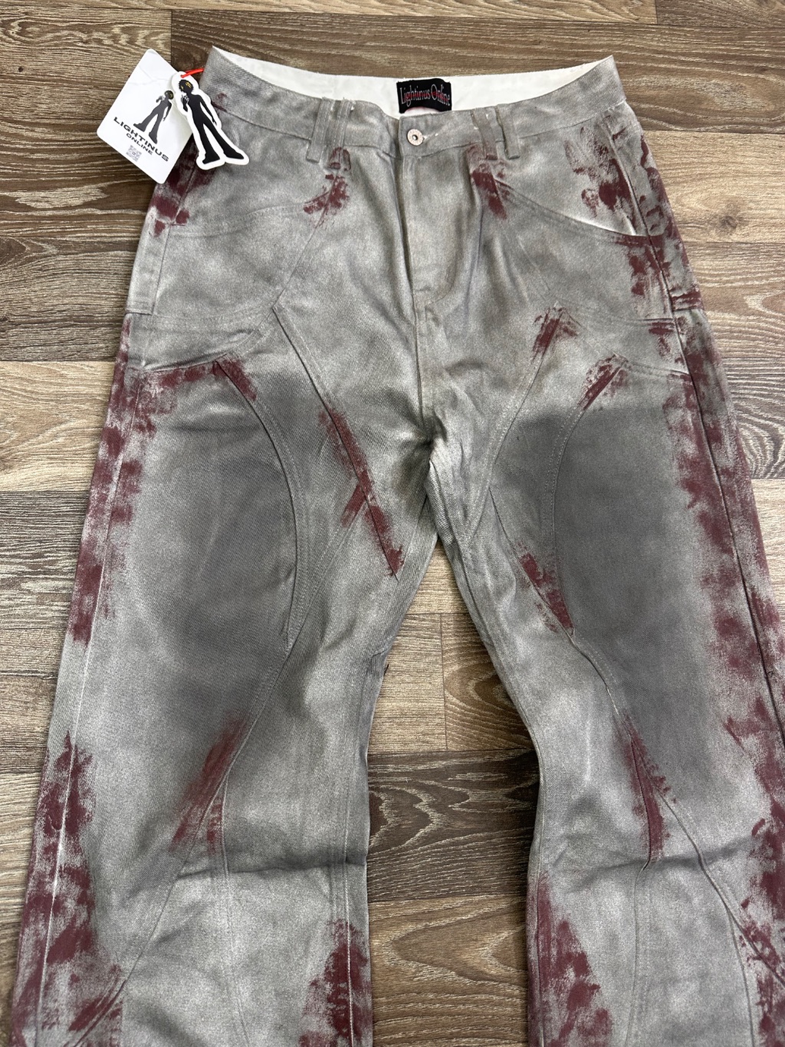 Lightnus Online Wideleg Jeans