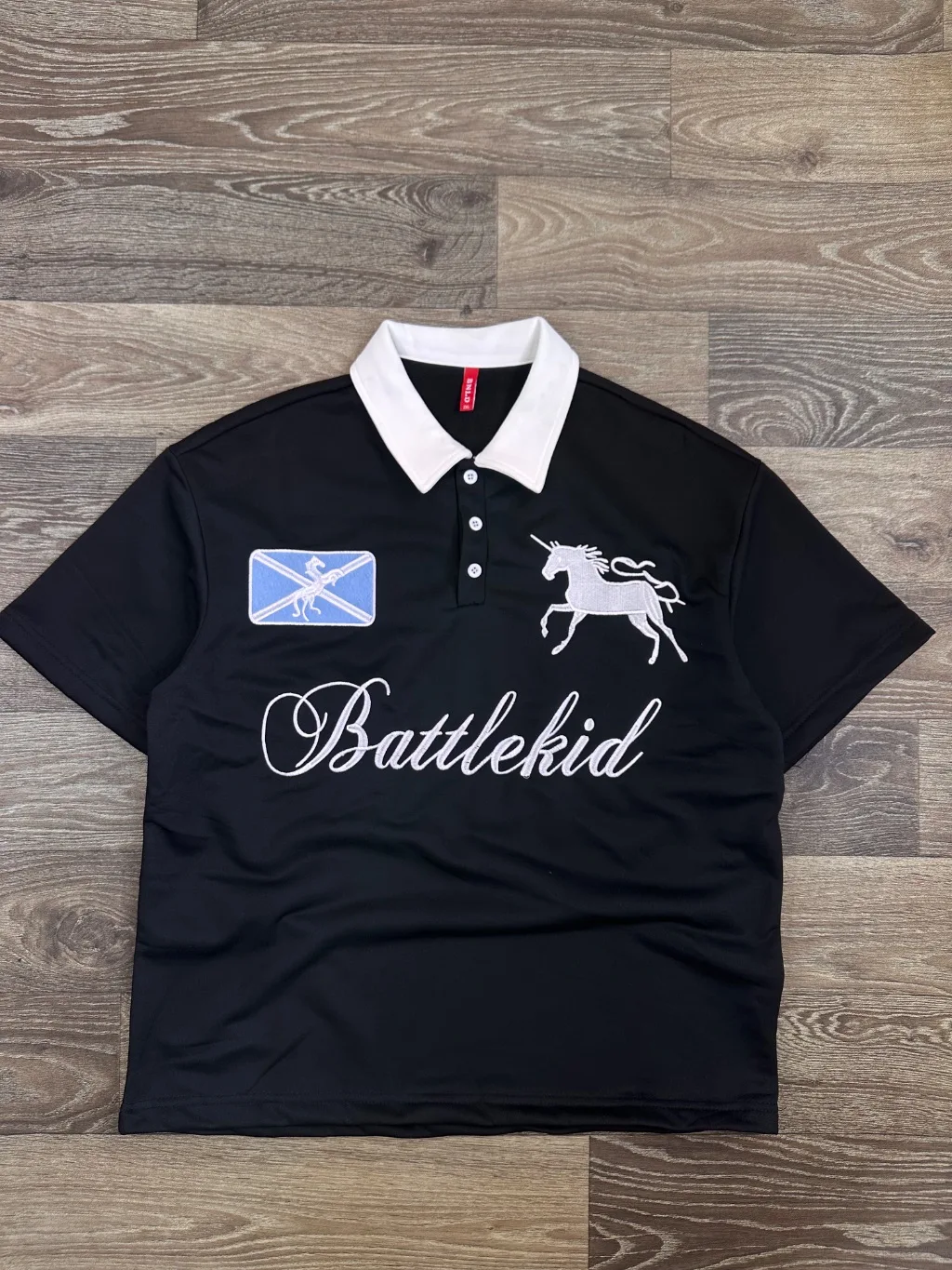 Battle kid gallery polo shirt