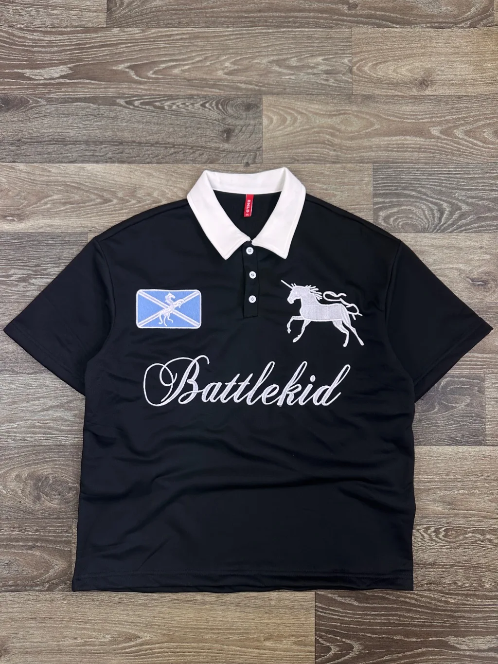 Battle kid gallery polo shirt