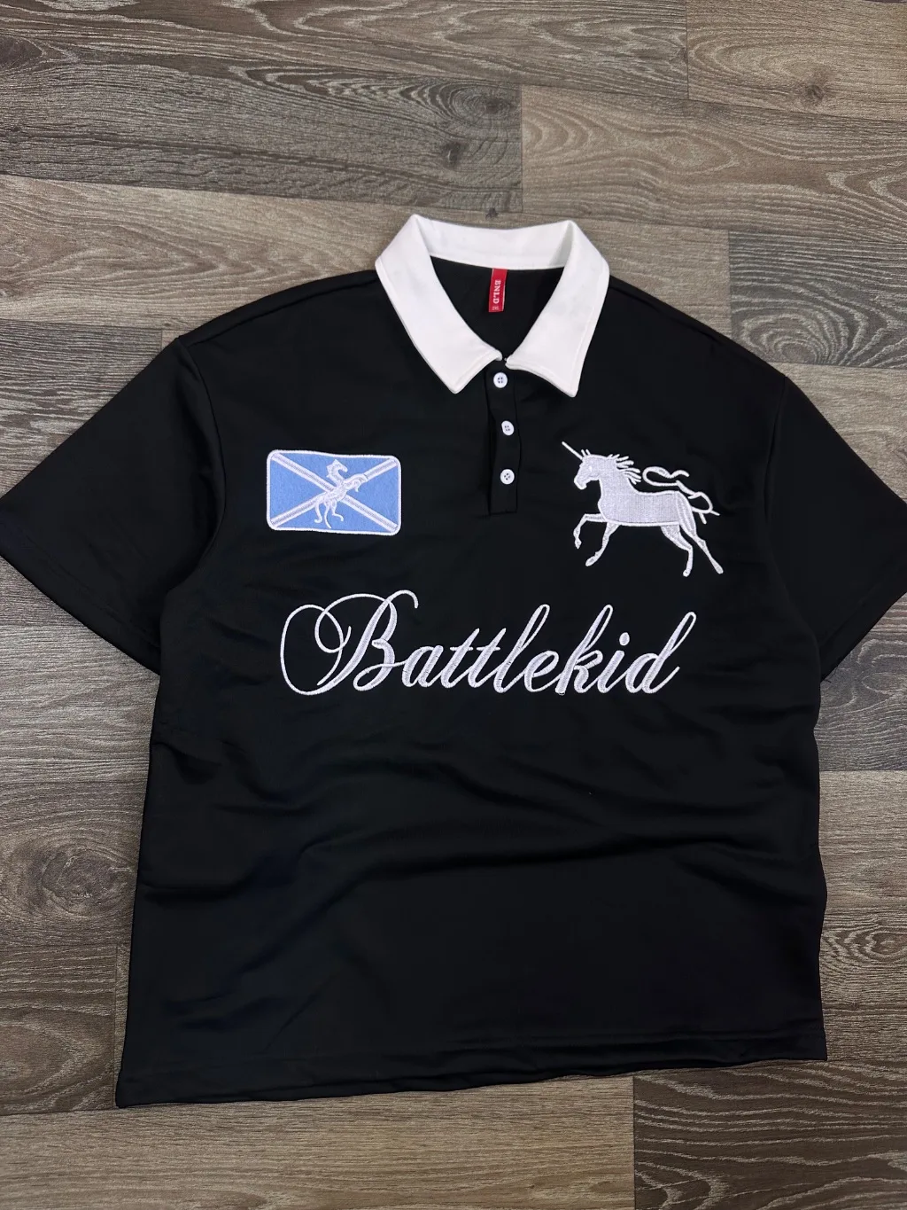 Battle kid gallery polo shirt