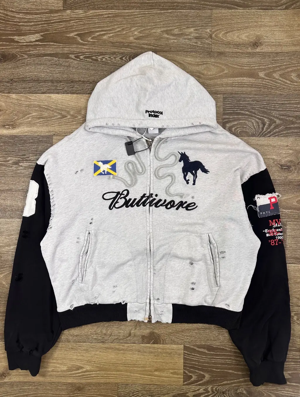 Project G/R zip up hoodie