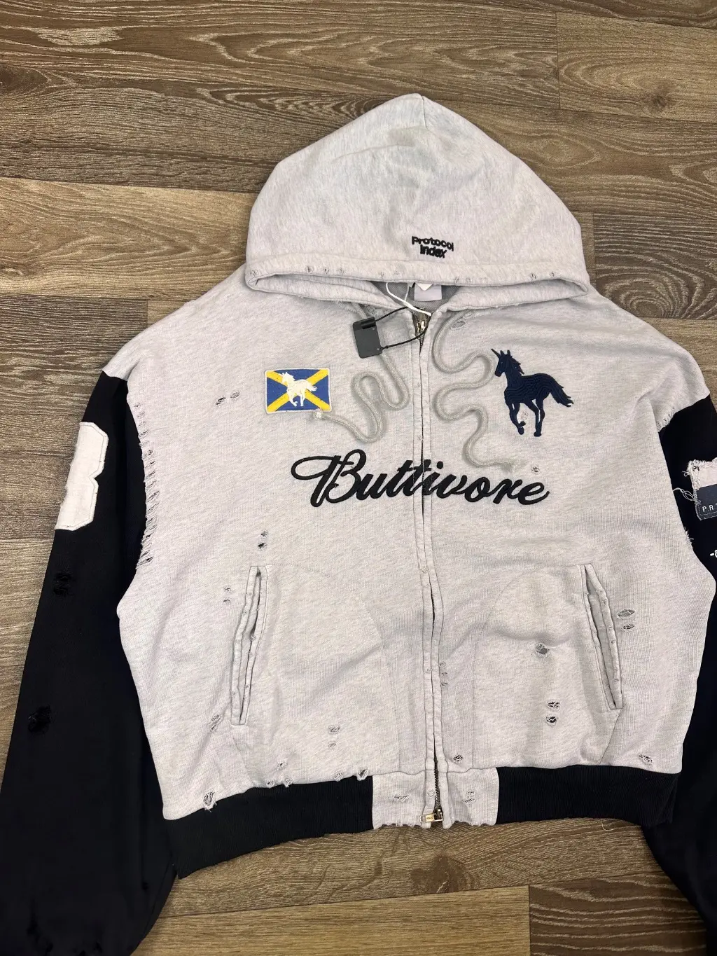 Project G/R zip up hoodie