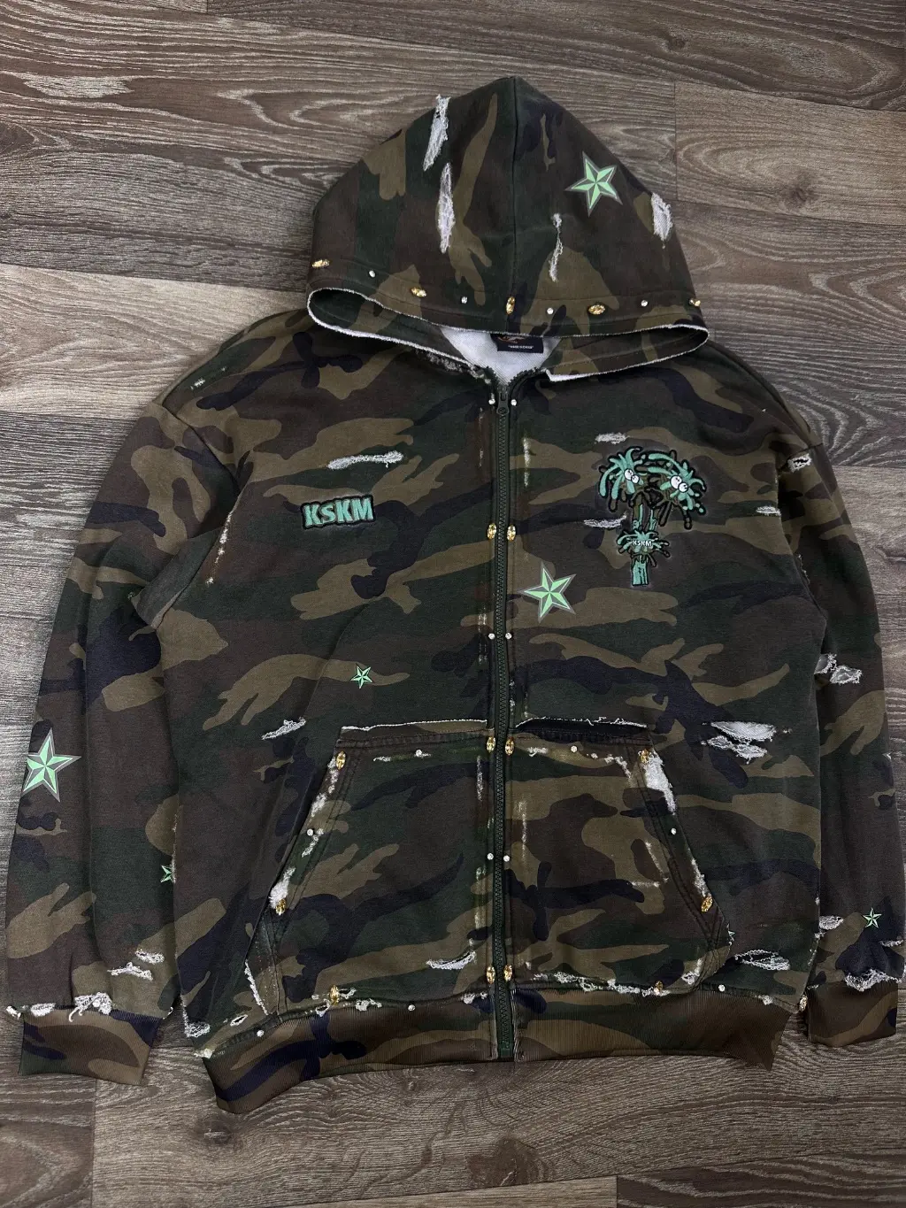 Tilted poison hoodie