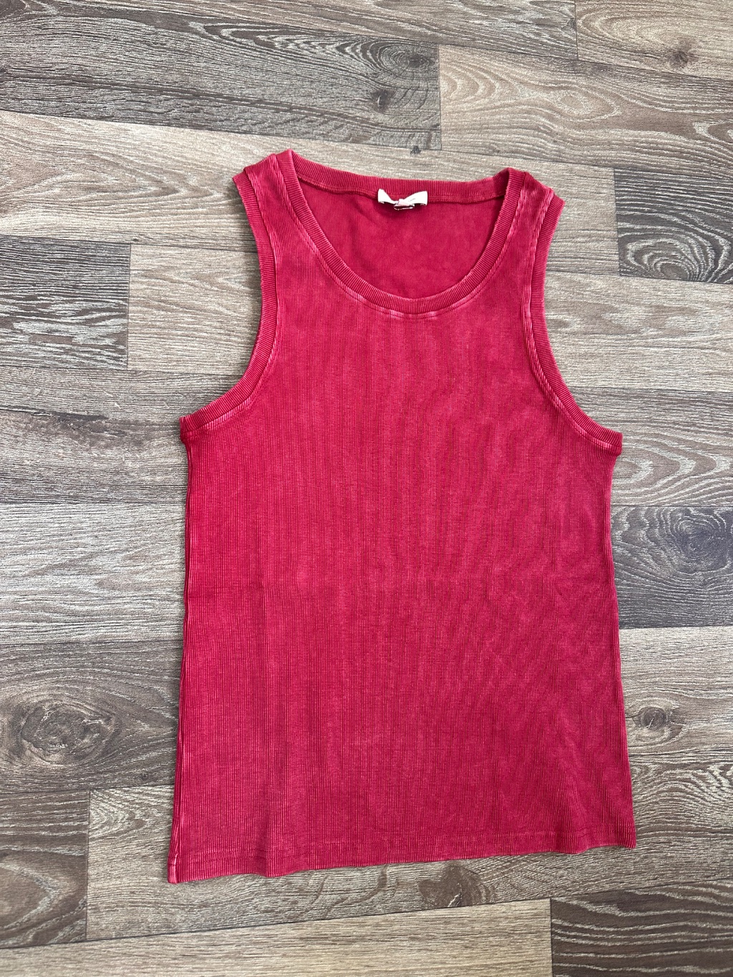 Acid wash tank tops