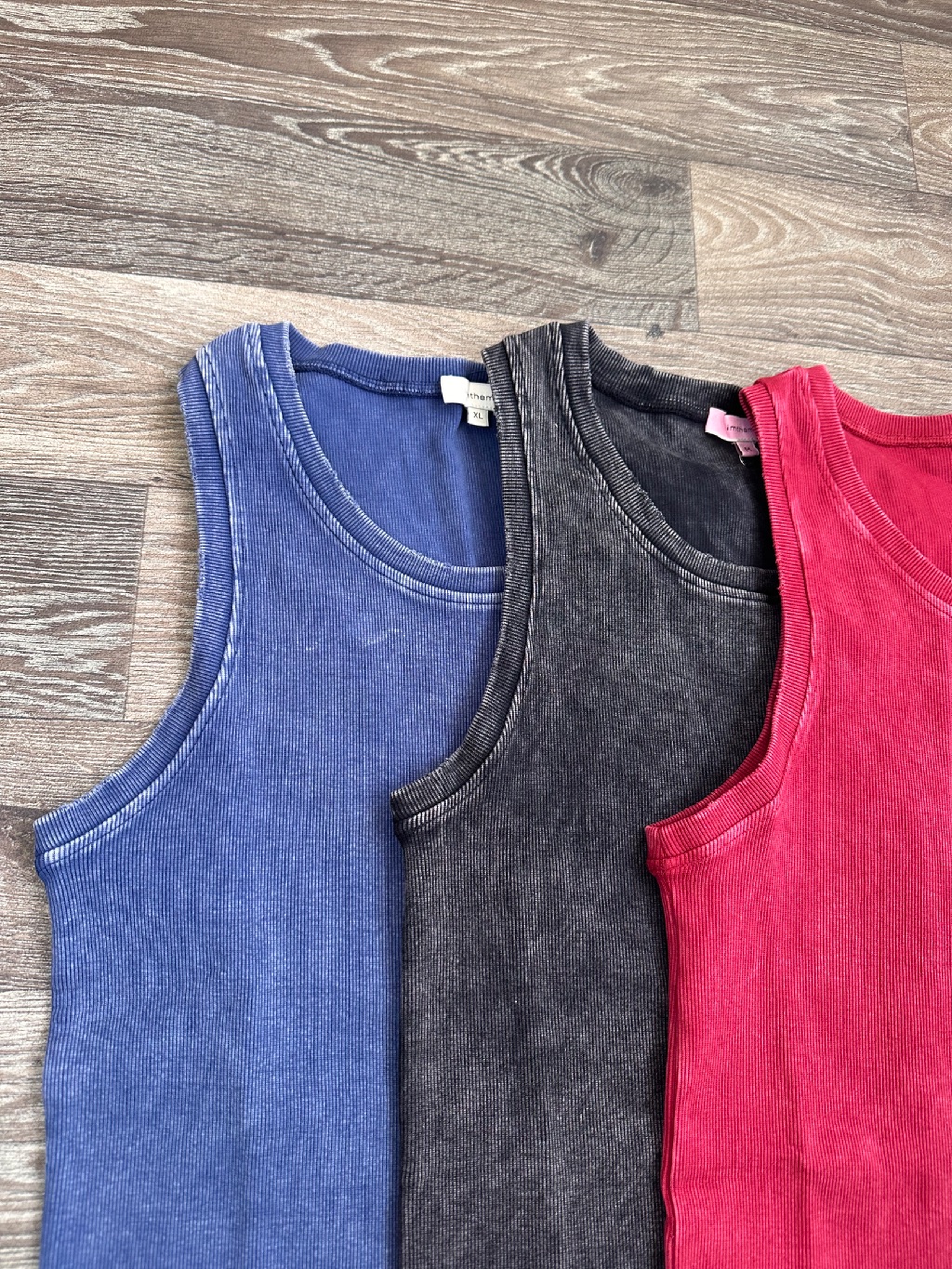 Acid wash tank tops