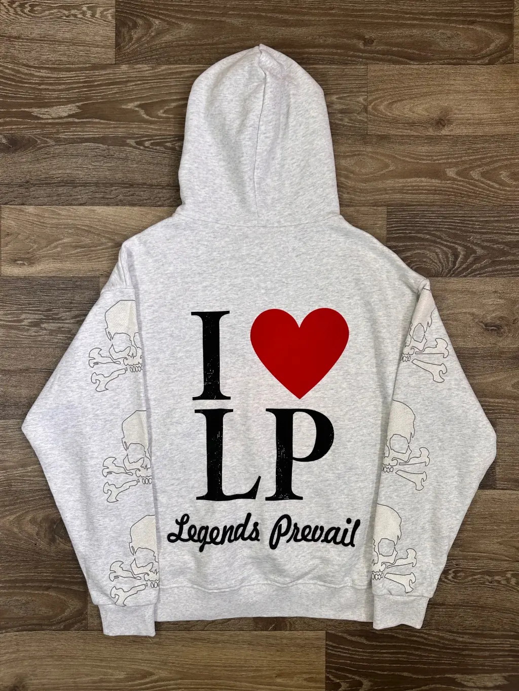 Legends Prevail Zipup hoodie