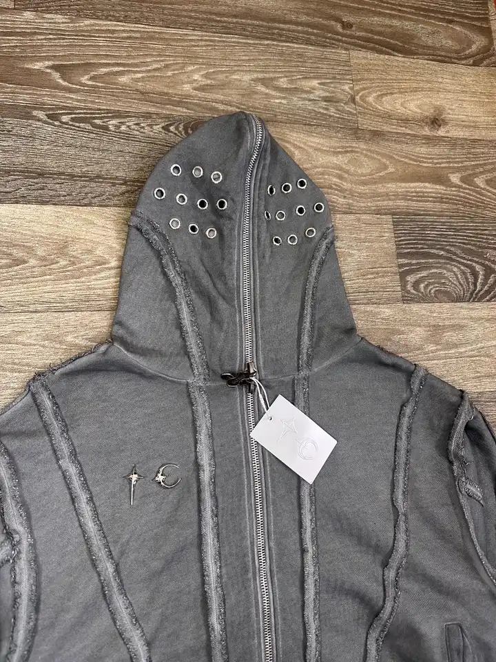 Thug club zip up hoodie