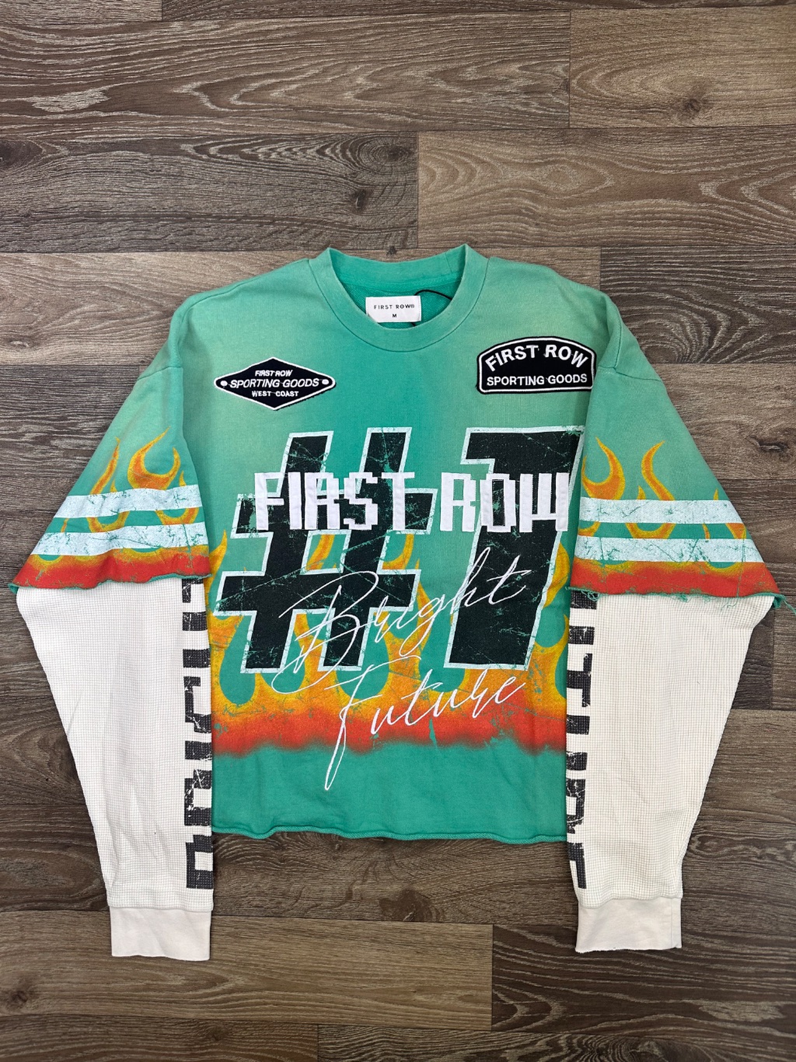 First Row Double Sleeve T-shirt