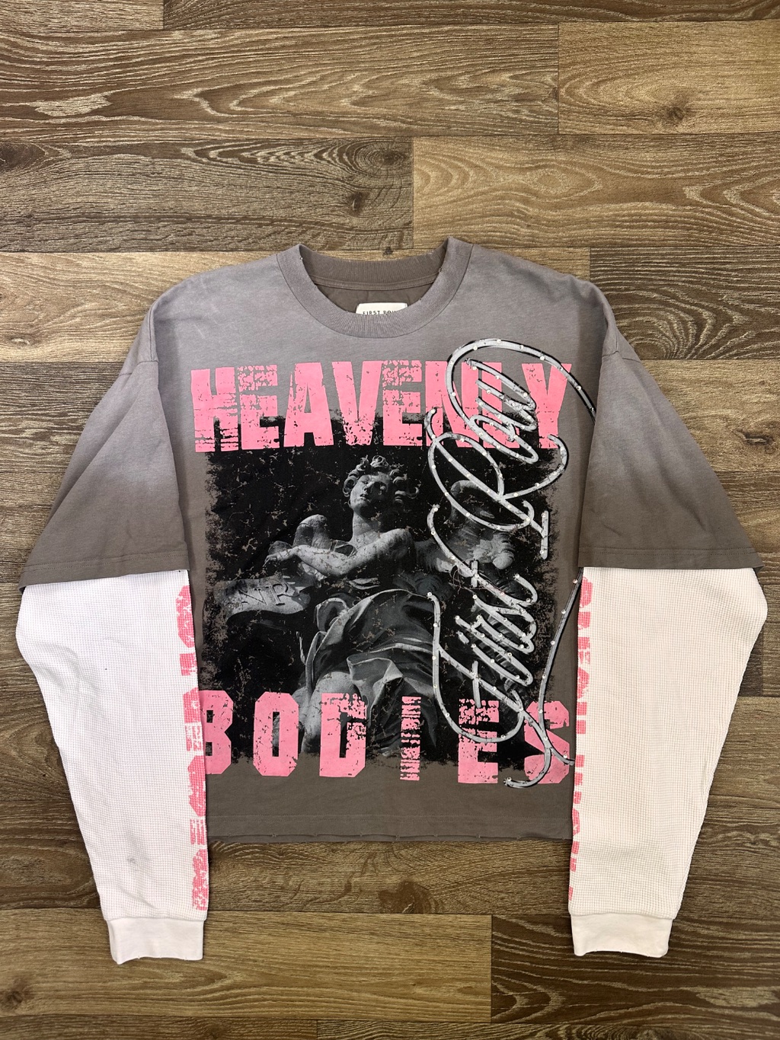 First Row Double Sleeve T-shirt