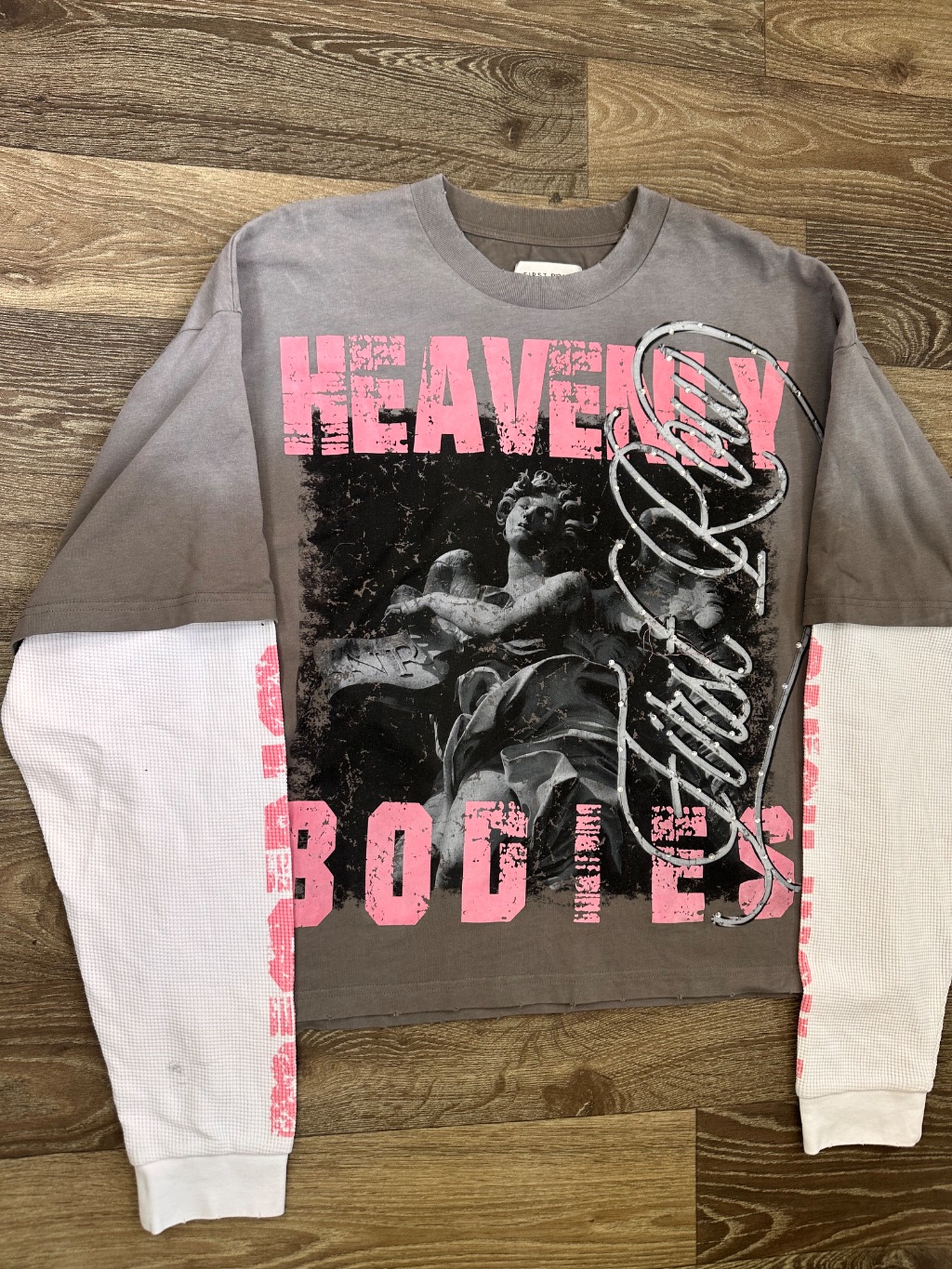 First Row Double Sleeve T-shirt