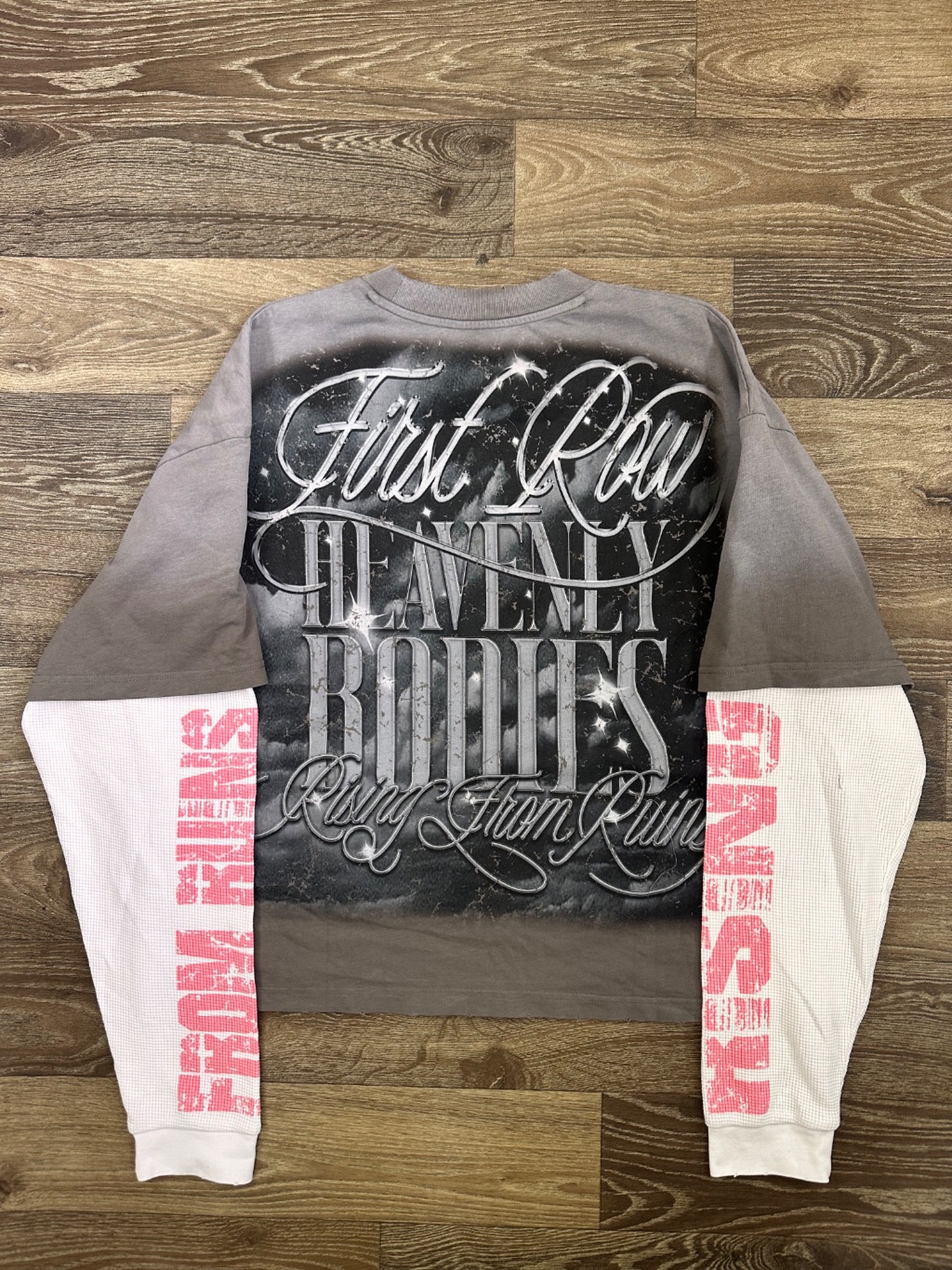 First Row Double Sleeve T-shirt